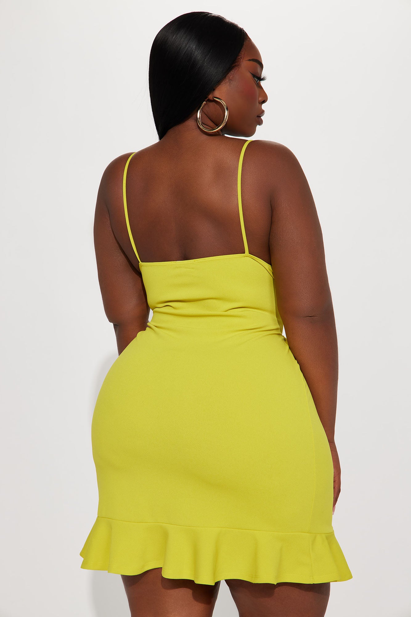 Without Your Kisses Dress - Lime - Image 6