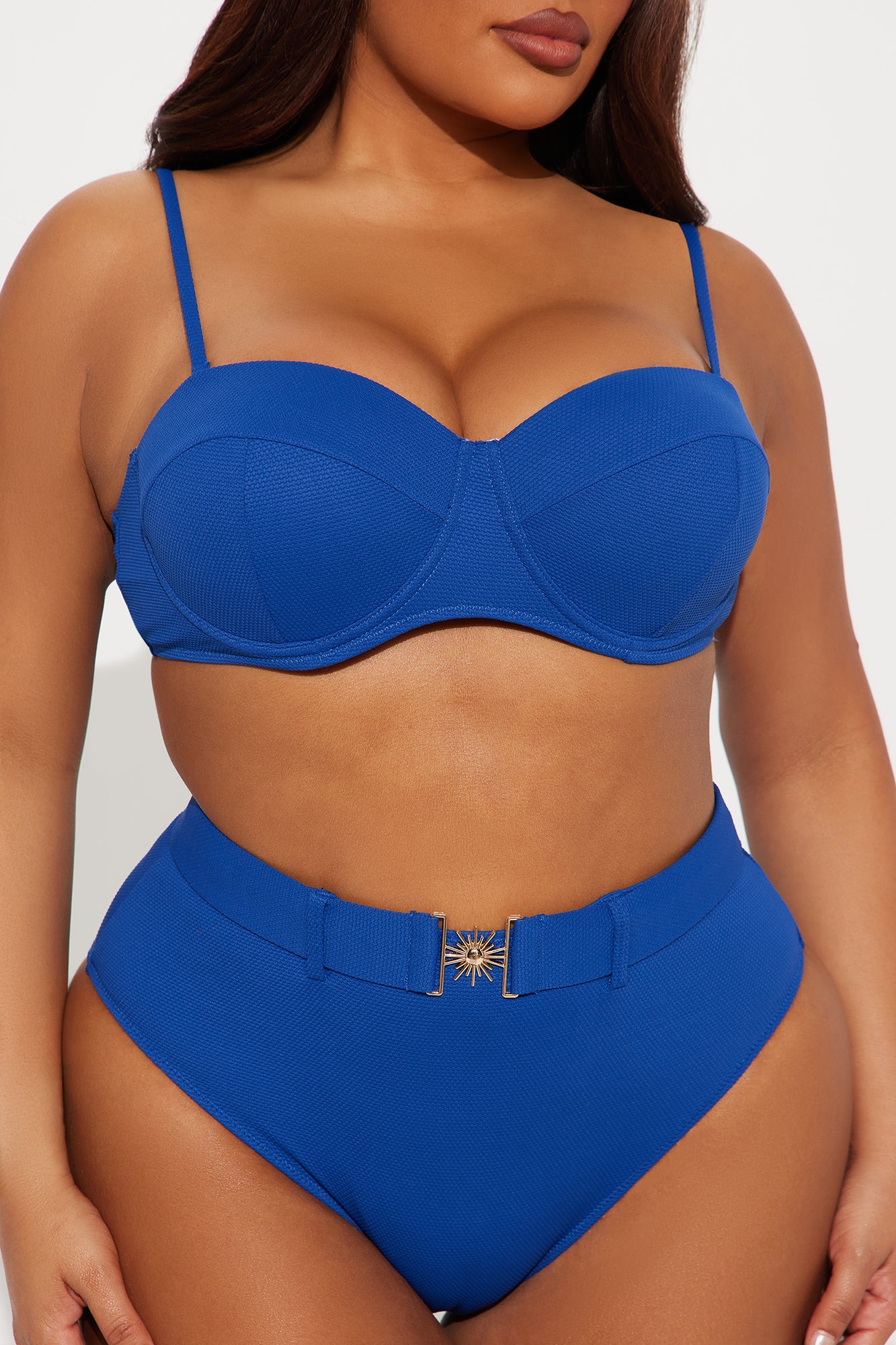 Drinks In The Sun Hardware 2 Piece Bikini - Blue - Image 5