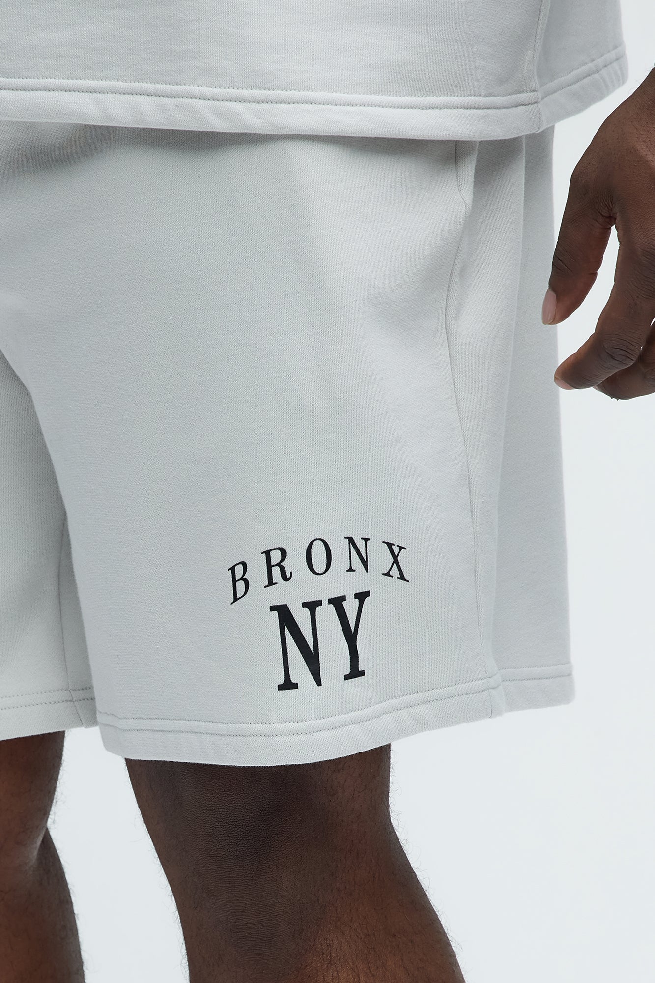 Bronx Sweatshorts - Grey - Image 9