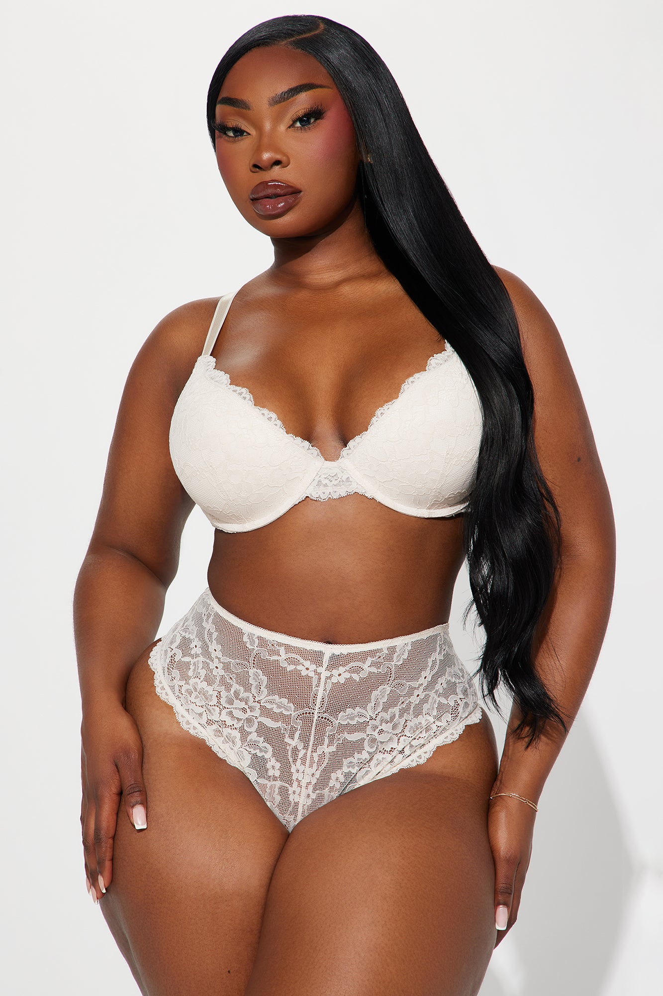 Nova Lace Cheeky Panty - Ivory - Image 5