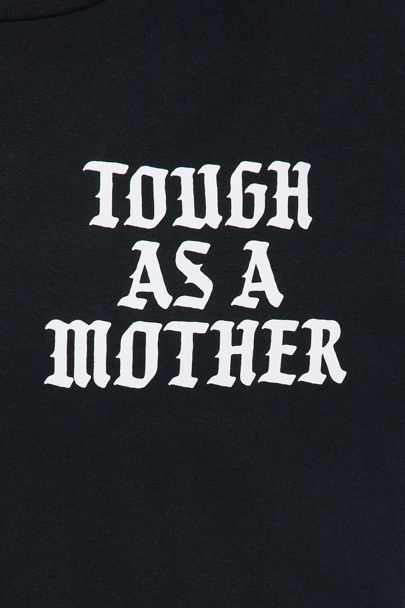 Tough As A Mother Oversized Tee - Black - Image 5