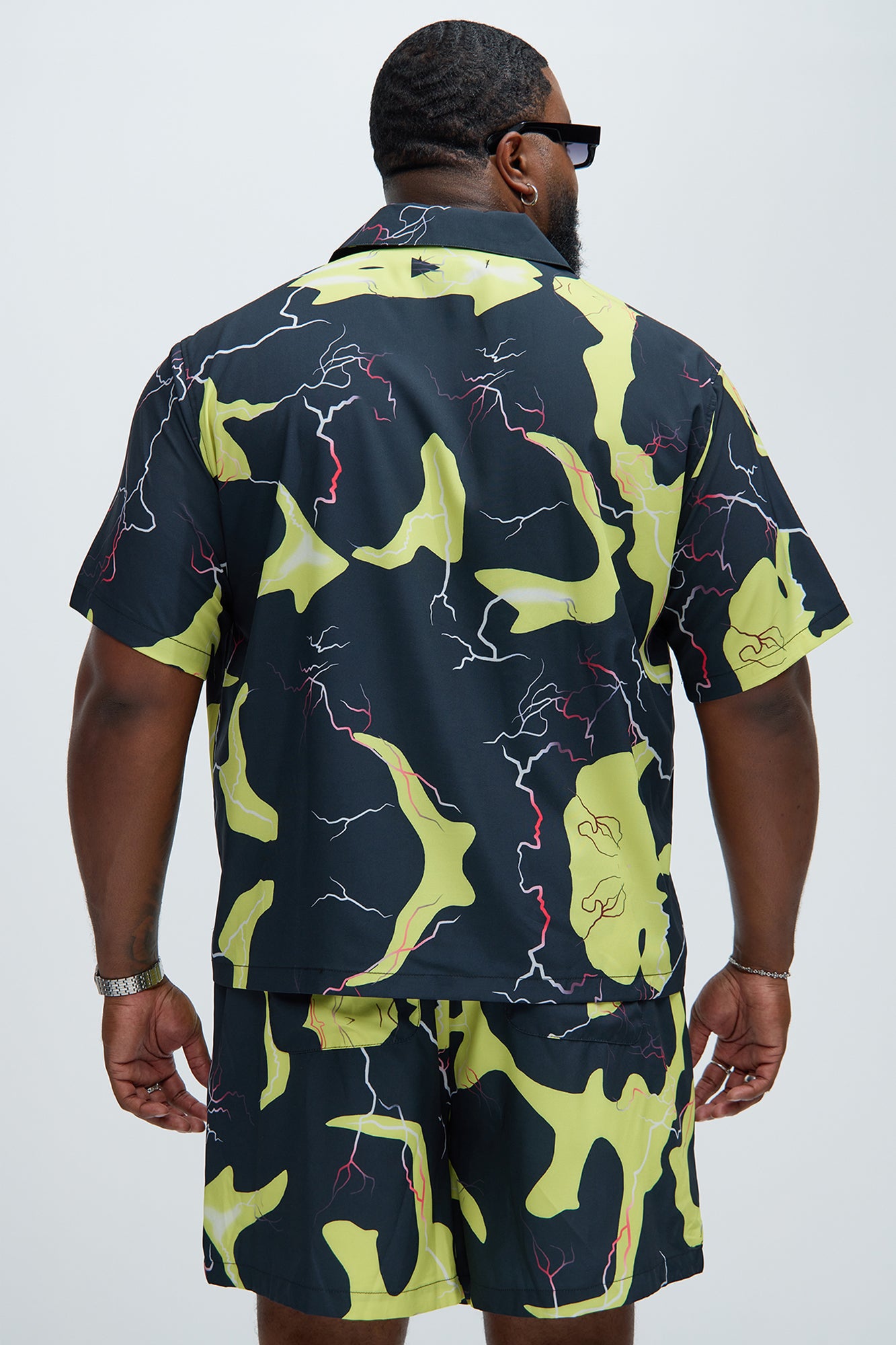 Flash Contrast Shirt - Black/Yellow - Image 6