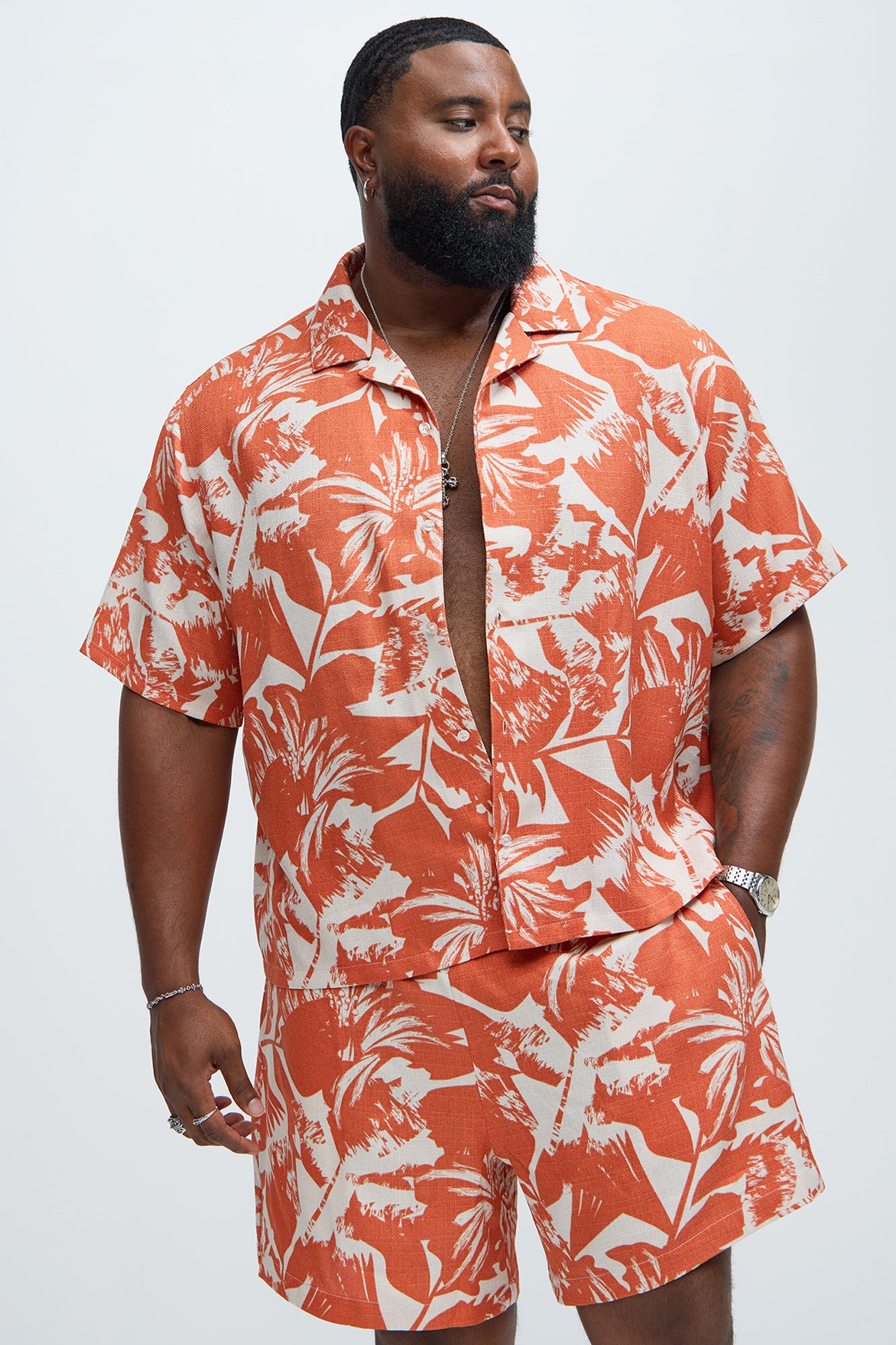 Tropical Storm Shirt - Orange/combo - Image 4