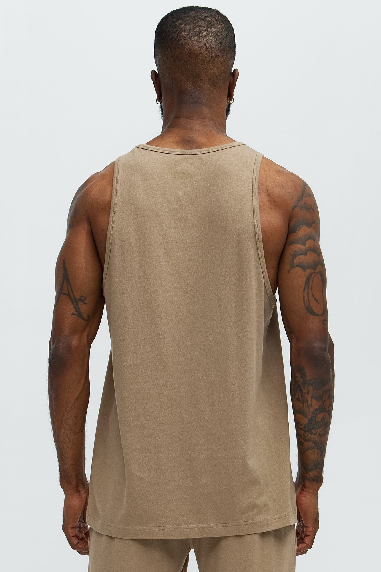 Essential Modal Lounge Tank - Taupe - Image 3