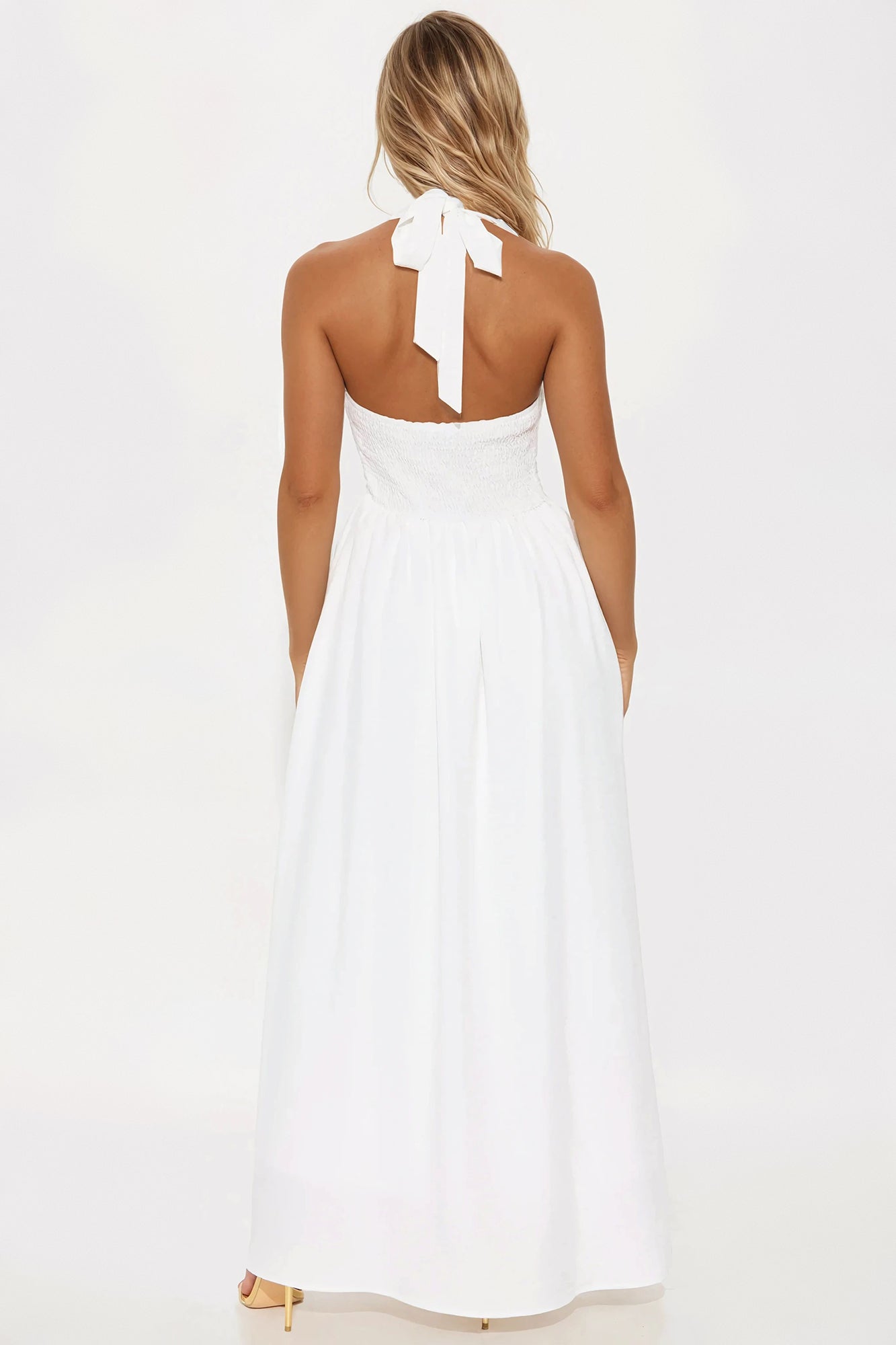 Fullest Potential Maxi Dress - White - Image 3