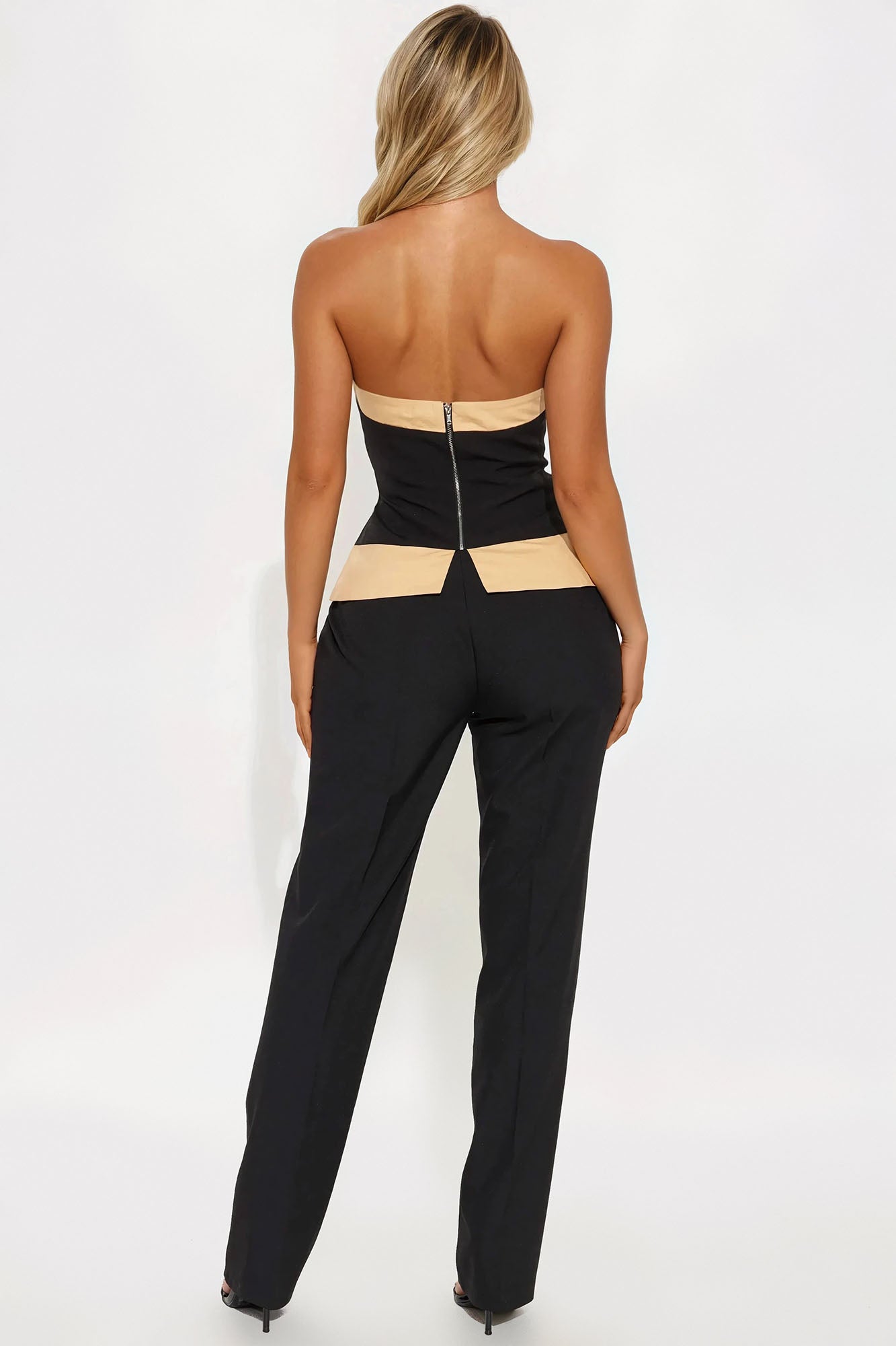 Think It Through Pant Set - Black - Image 3