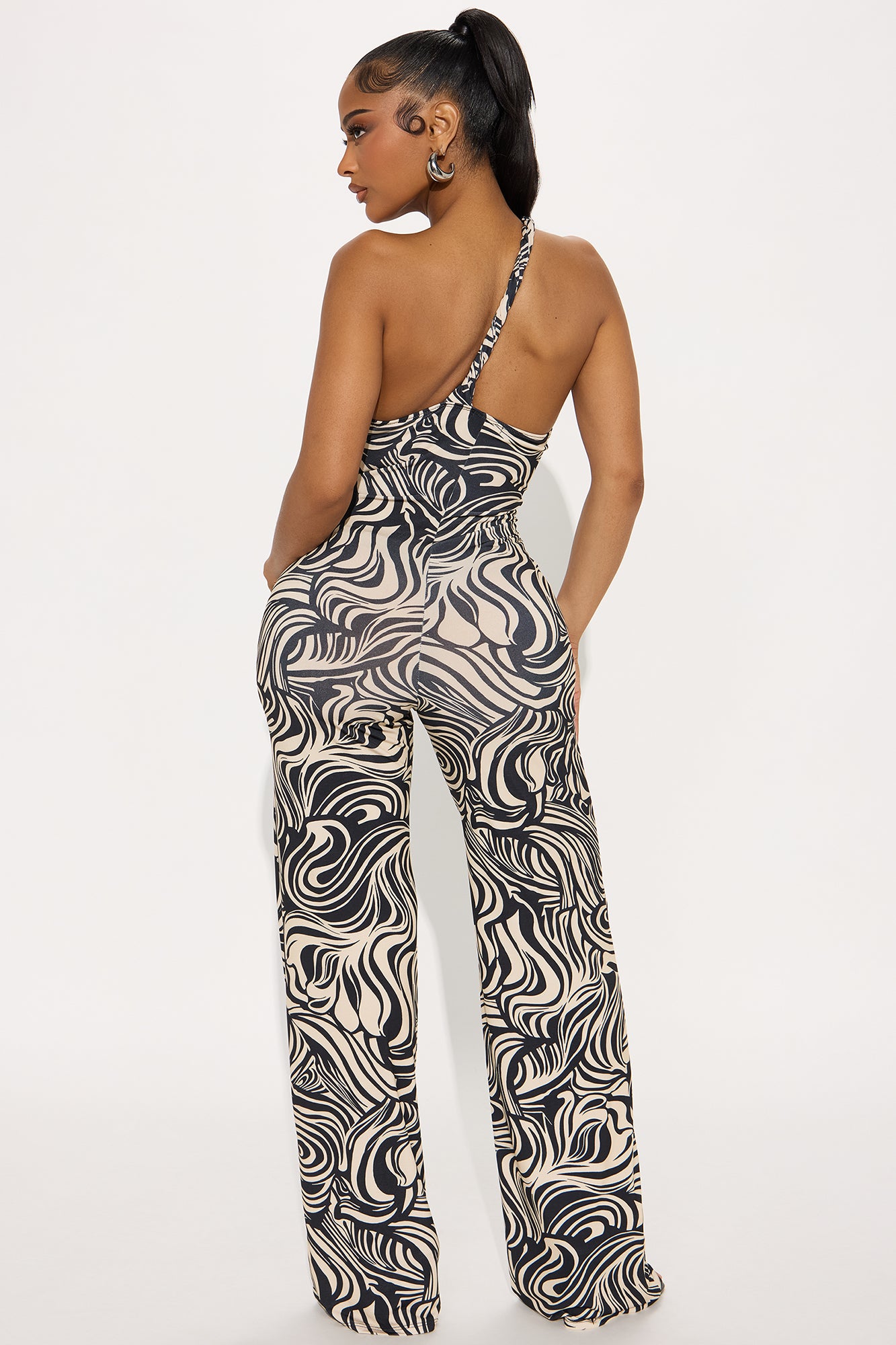 Playing Hard To Get Jumpsuit - Black/combo - Image 3