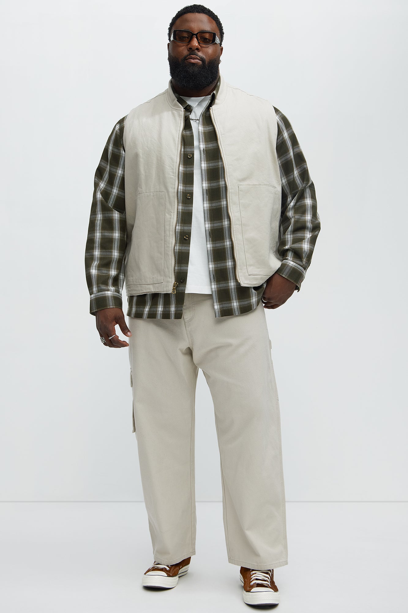 Alexander Utility Straight Cargo Pants - Off White - Image 7