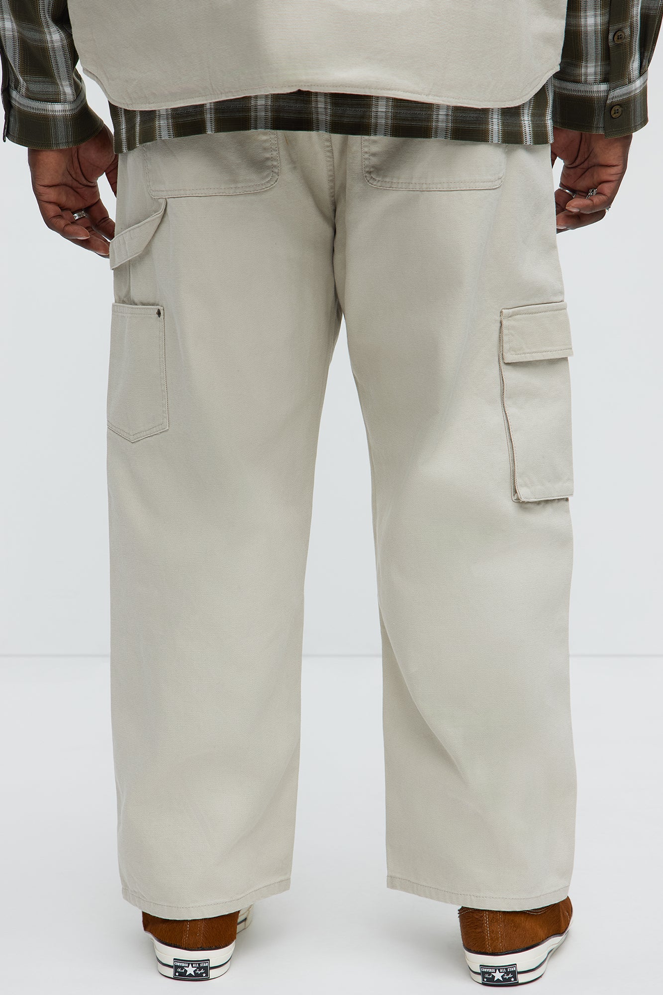 Alexander Utility Straight Cargo Pants - Off White - Image 10