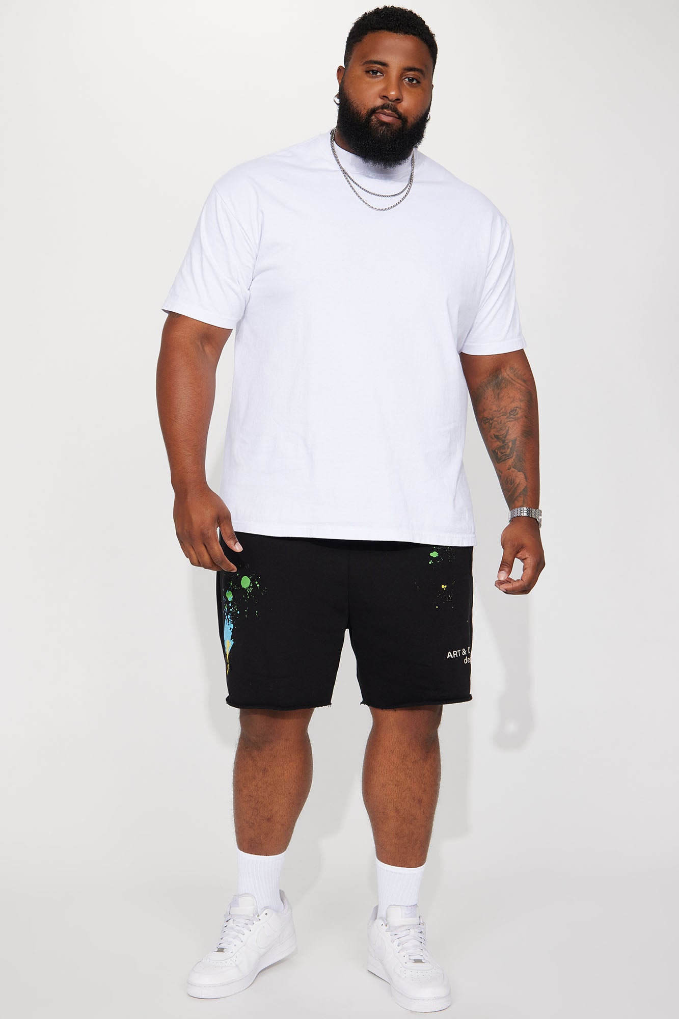 Art And Design Dept Shorts - Black - Image 8