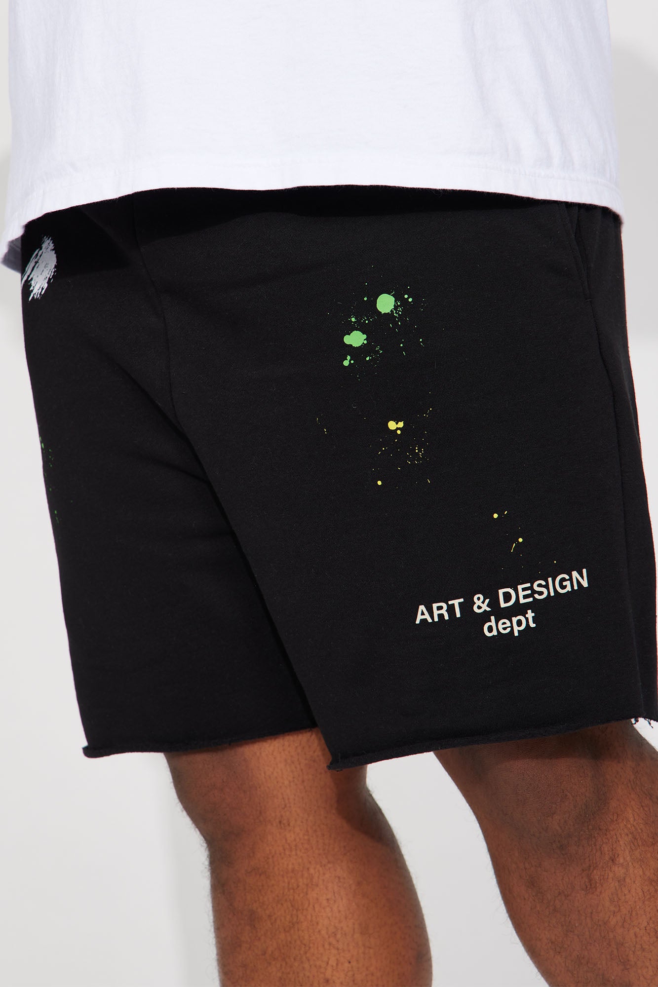 Art And Design Dept Shorts - Black - Image 9