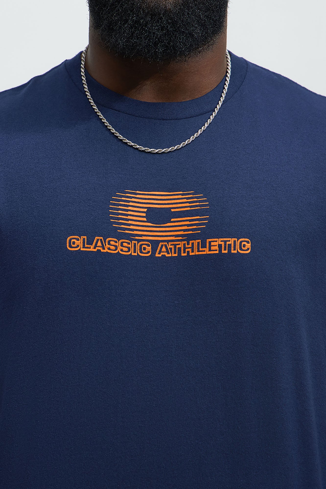 Classic Athletic Muscle Tee - Navy - Image 8