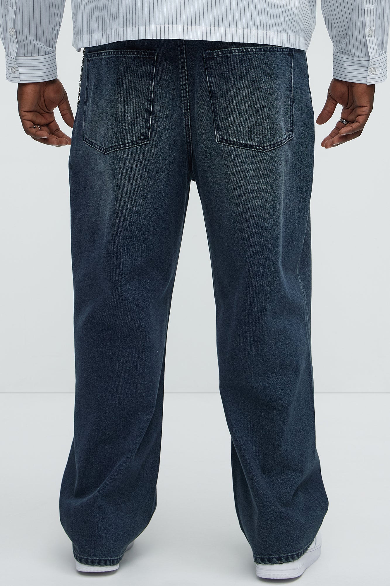 Down Bad Baggy Jeans - Dark Wash - Image 8