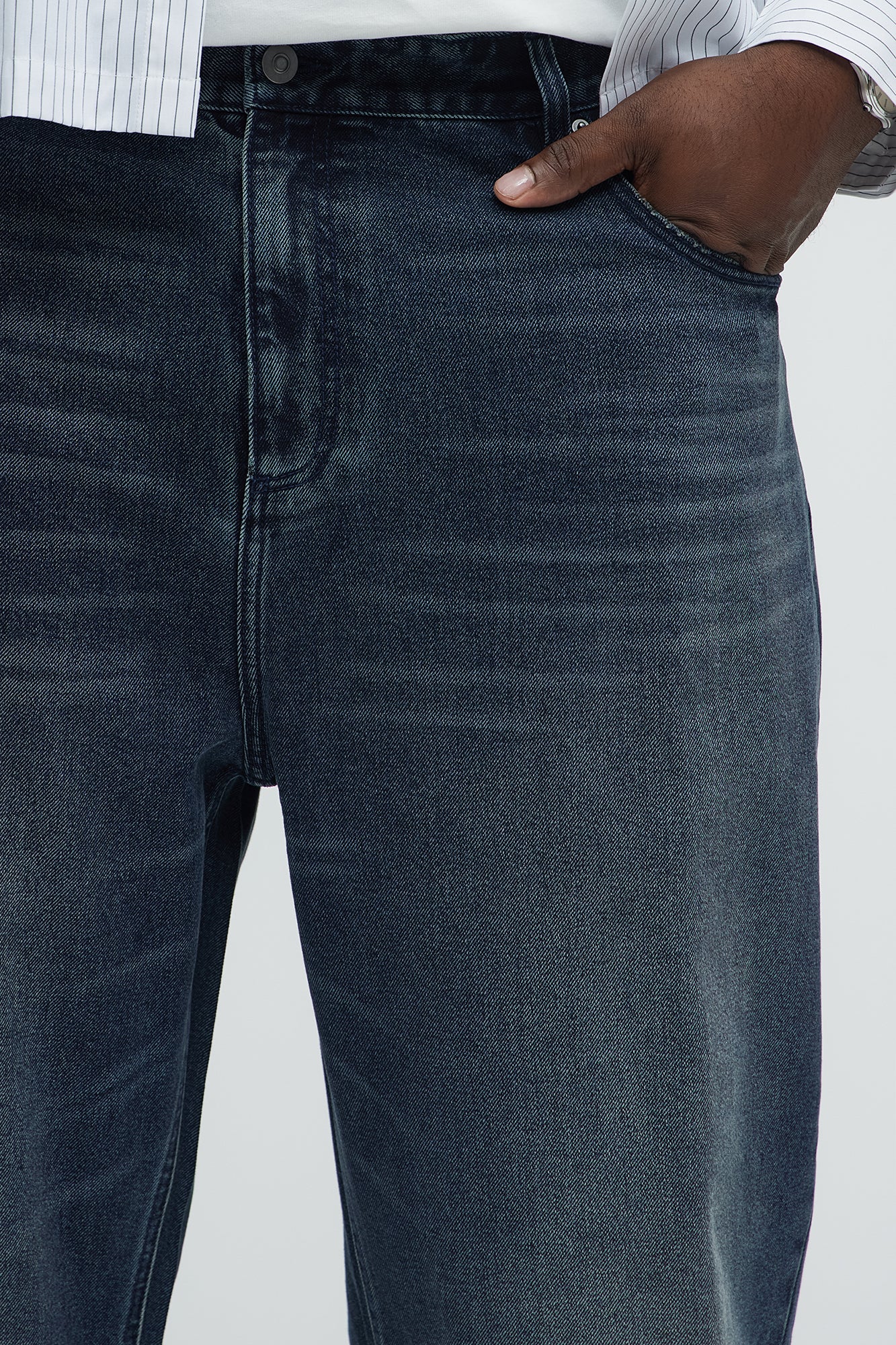 Down Bad Baggy Jeans - Dark Wash - Image 7