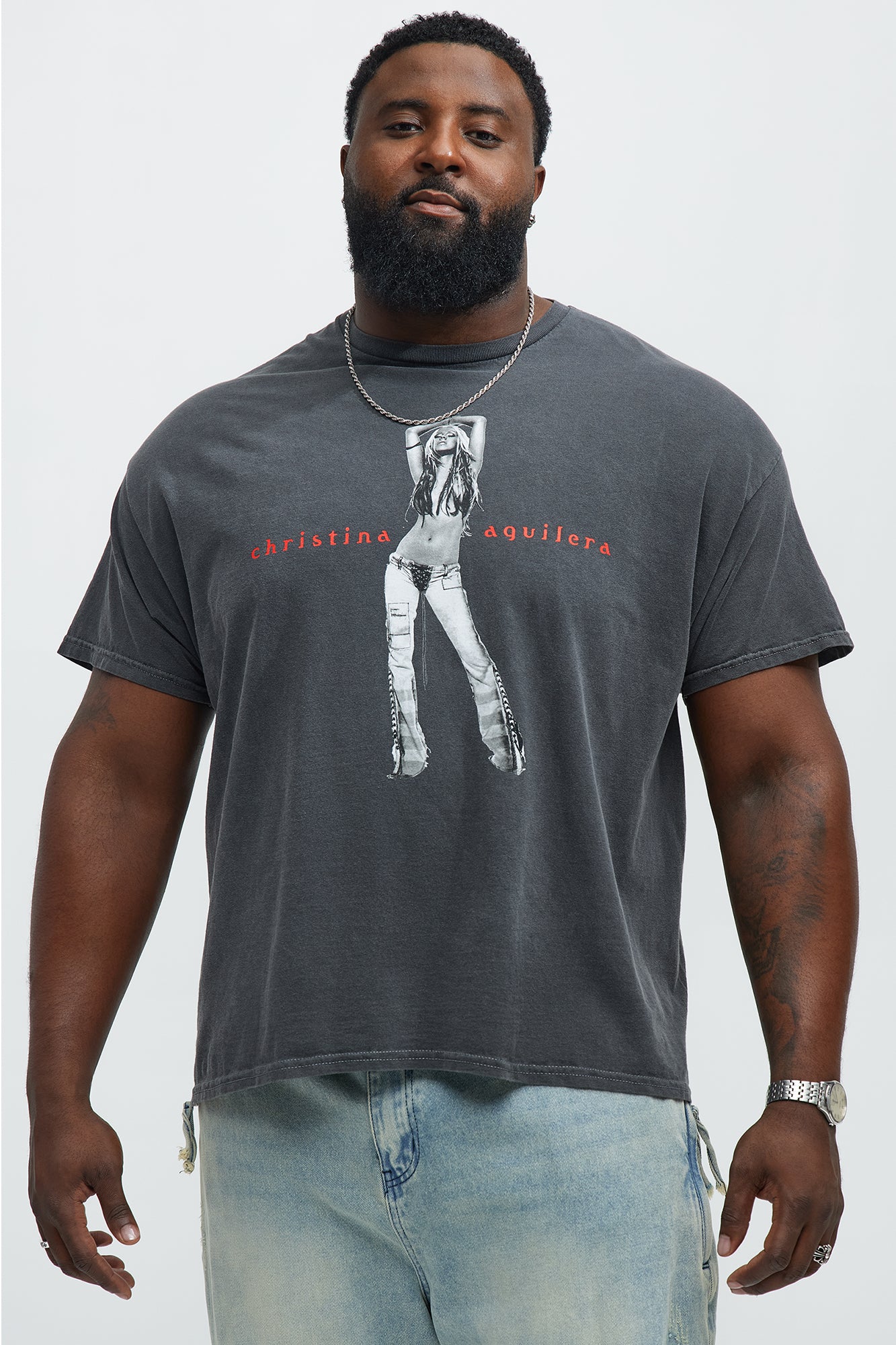 Xtina Mode Short Sleeve Tee - Black - Image 5