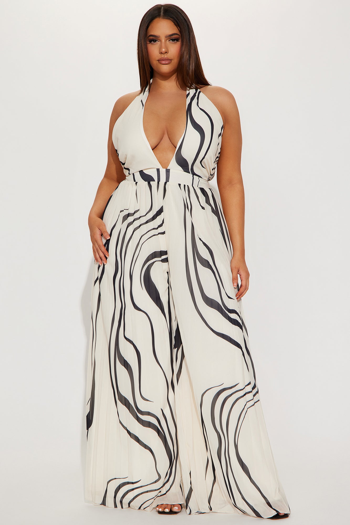 Tropicana Jumpsuit - Off  White/combo - Image 4