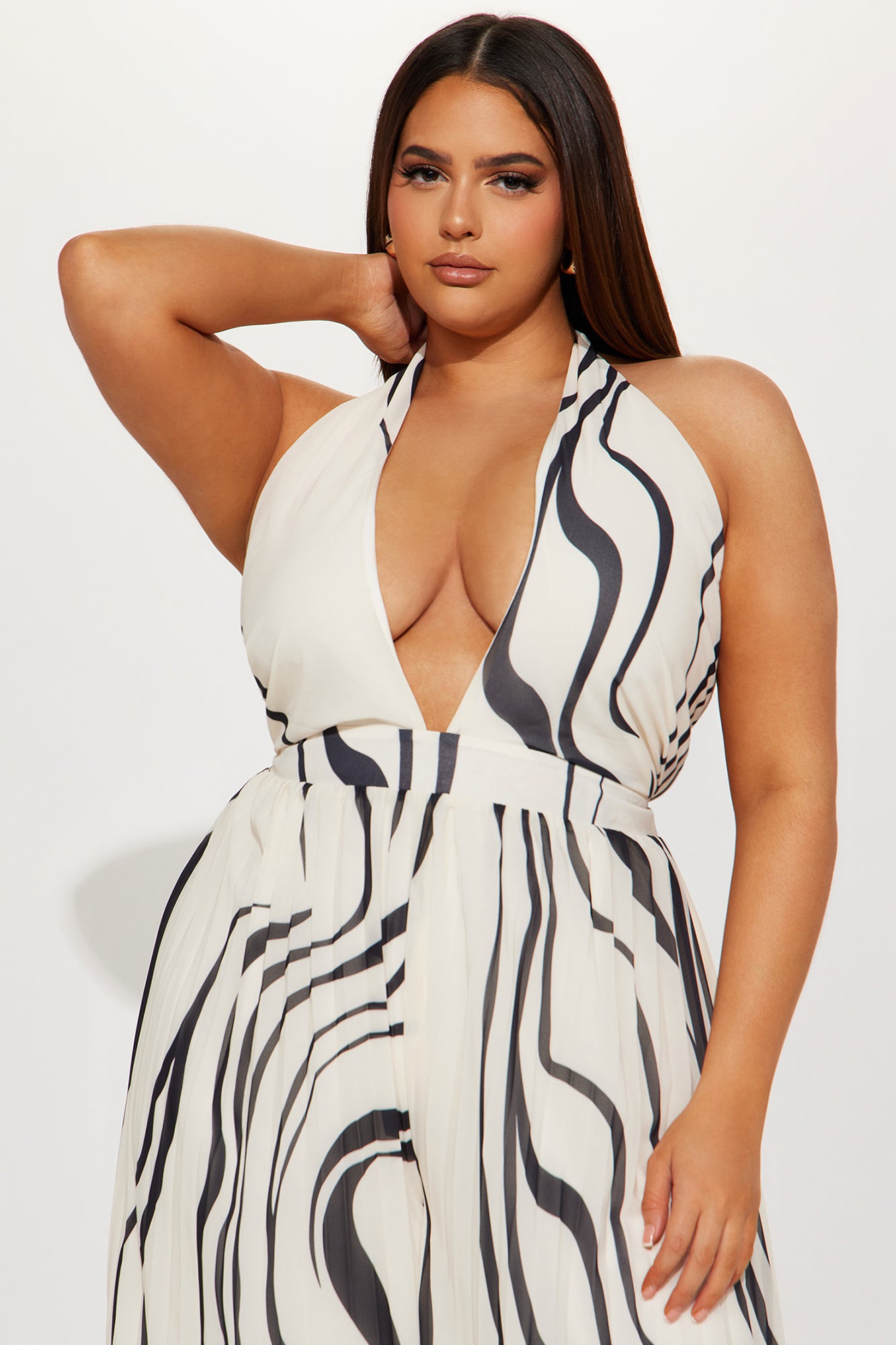 Tropicana Jumpsuit - Off  White/combo - Image 5
