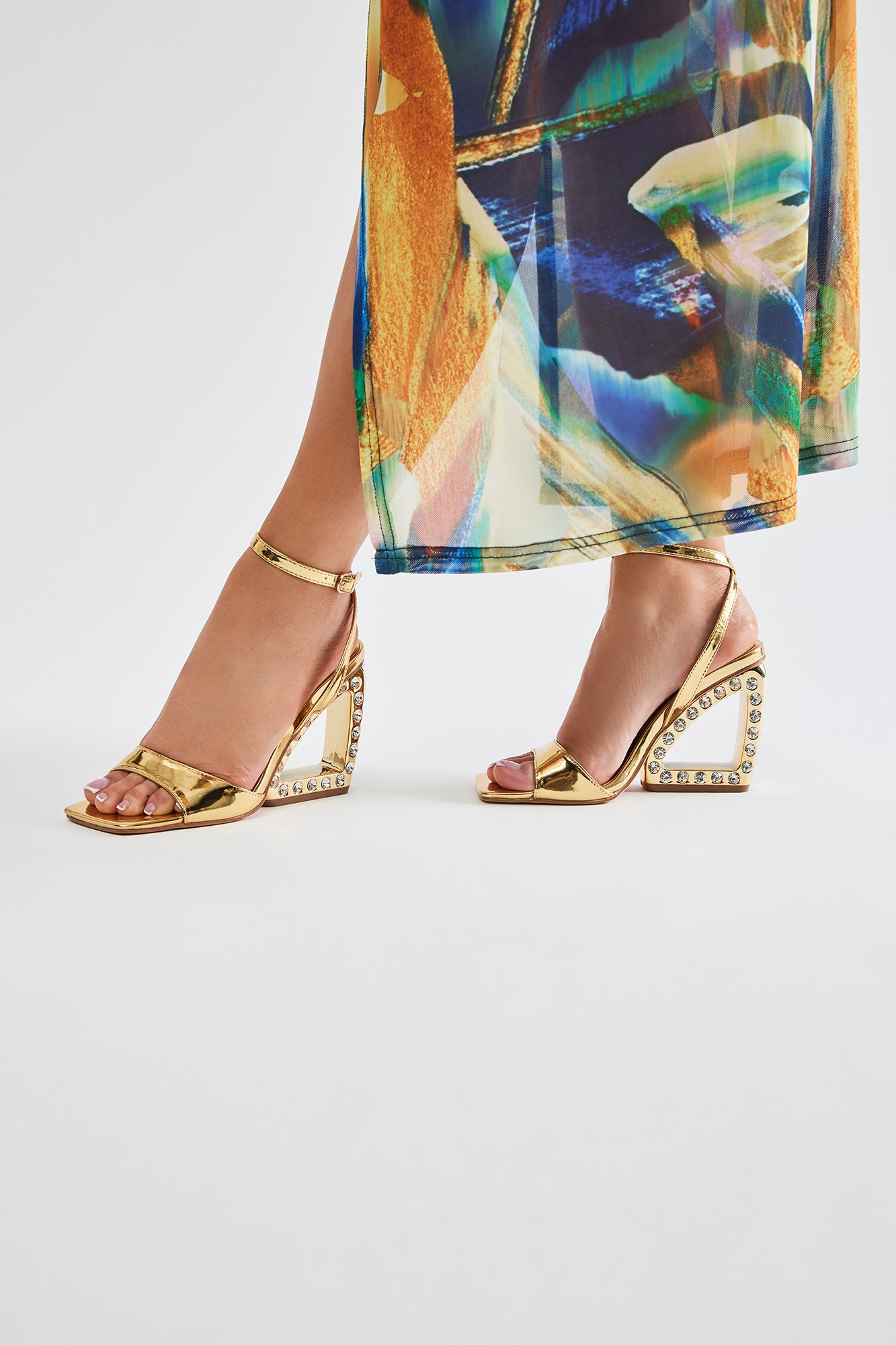Midnight Muse Wedges - Gold - Image 3