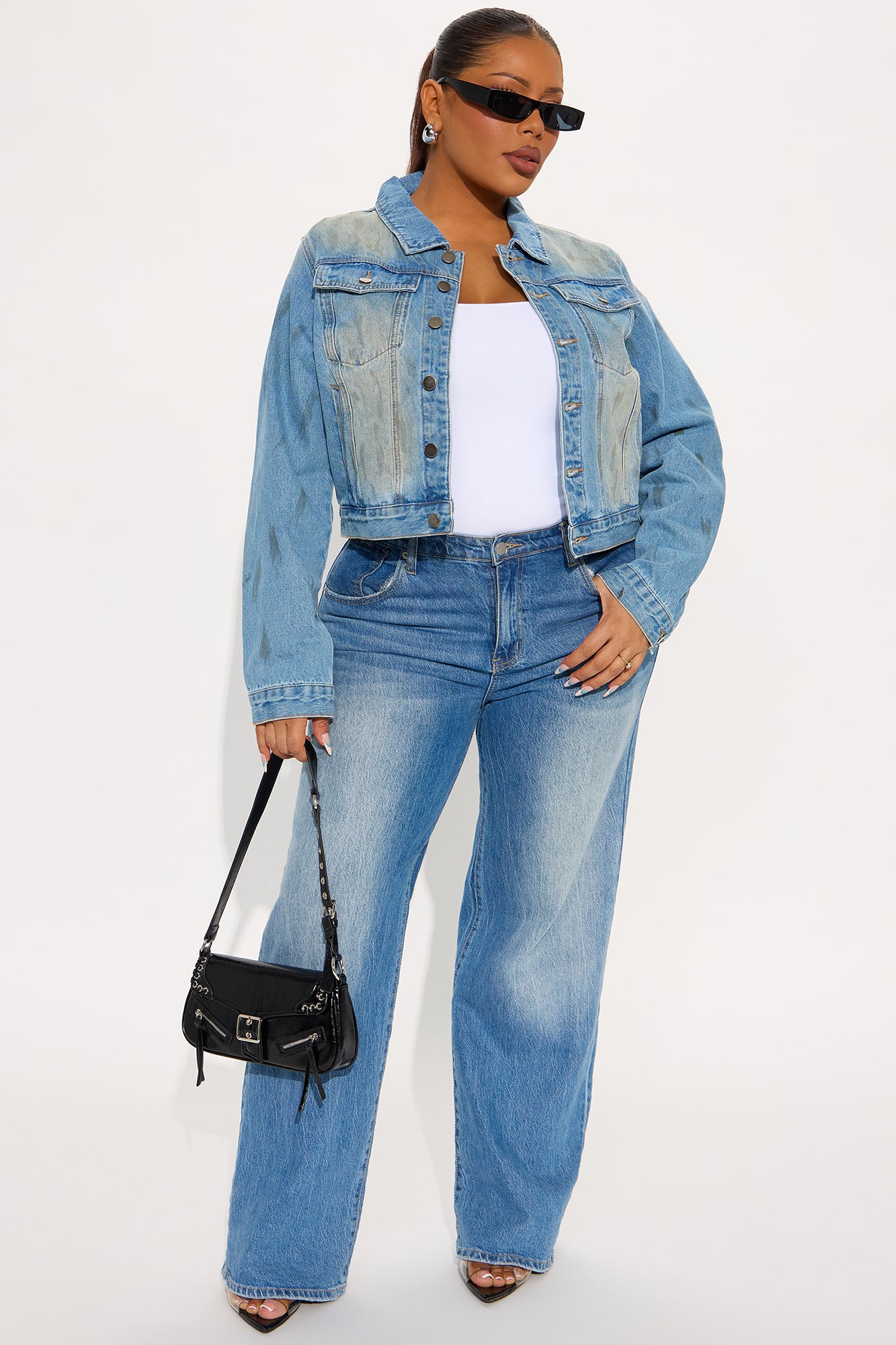 Desert Sun Washed Denim Jacket - Vintage Wash - Image 6