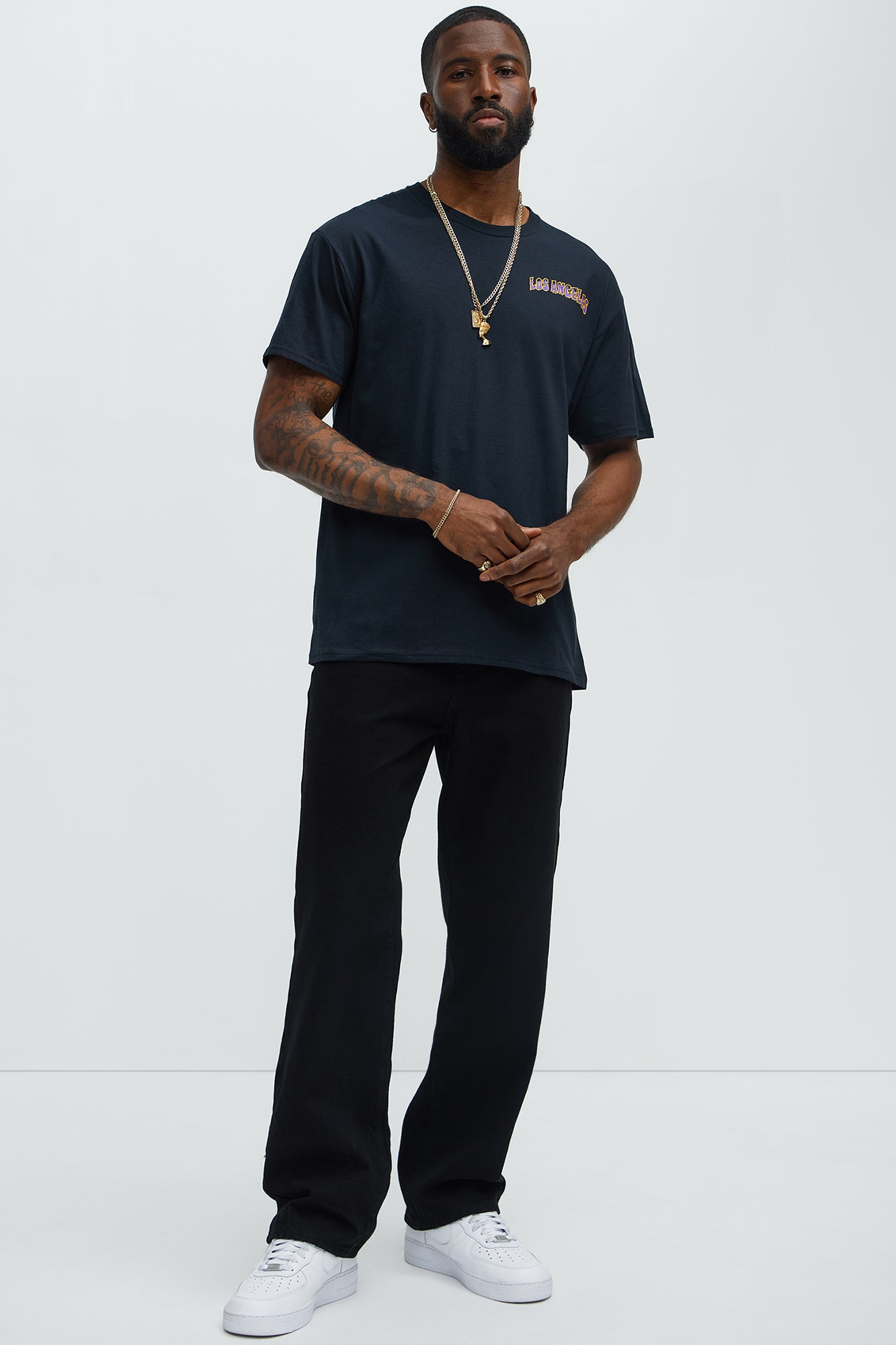 LA Godsent Short Sleeve Tee - Black - Image 3