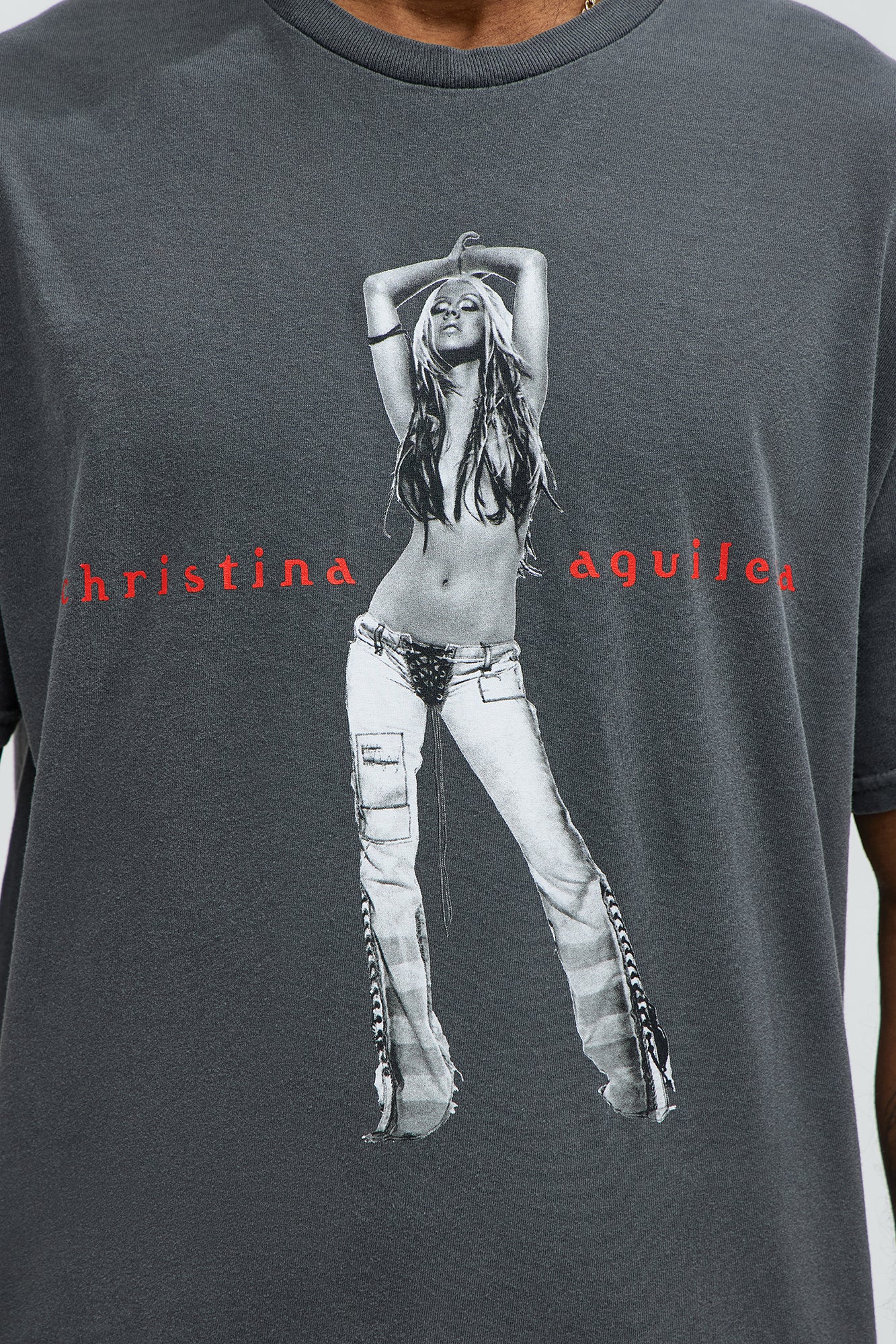 Xtina Mode Short Sleeve Tee - Black - Image 3