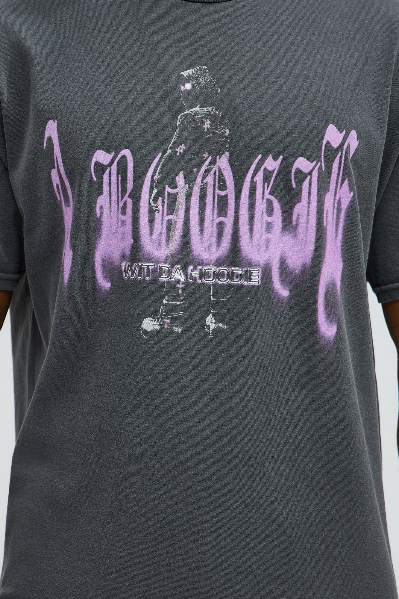 A Boogie Wit Da Hoodie Short Sleeve Tee - Black - Image 3
