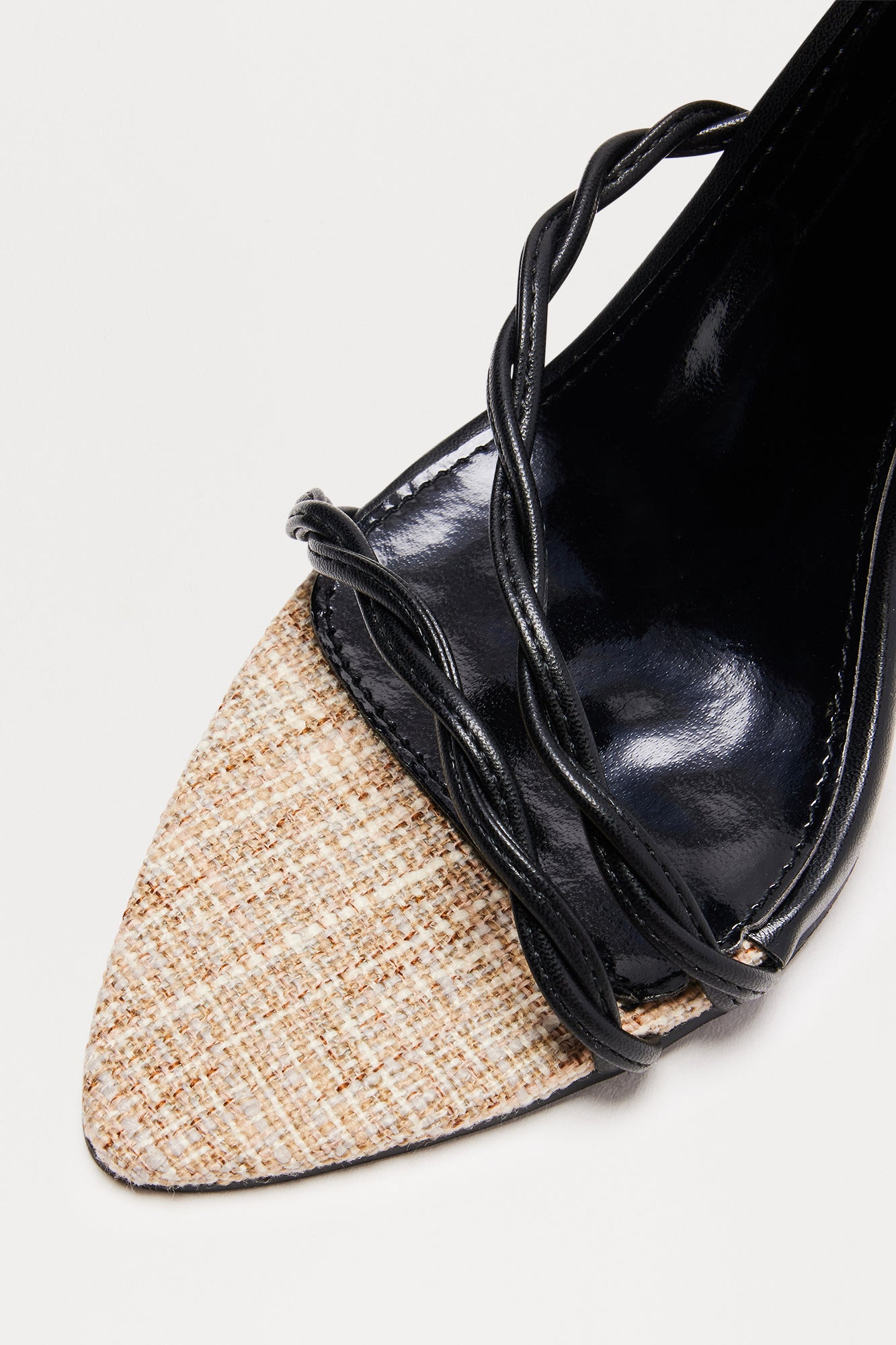 Silas Wrap Up Stiletto Heels - Black - Image 3