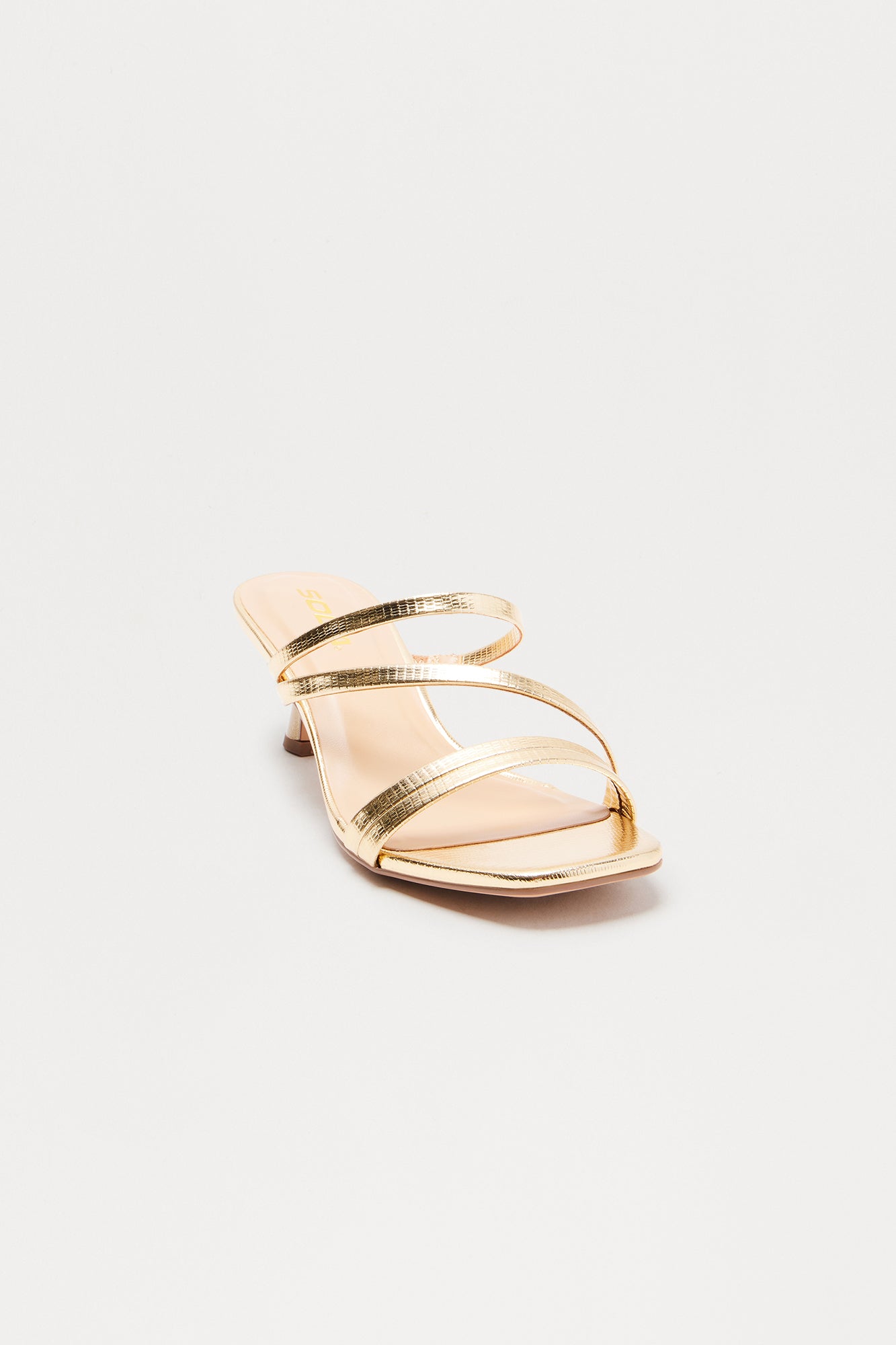 Spice Kitten Heels - Gold - Image 3
