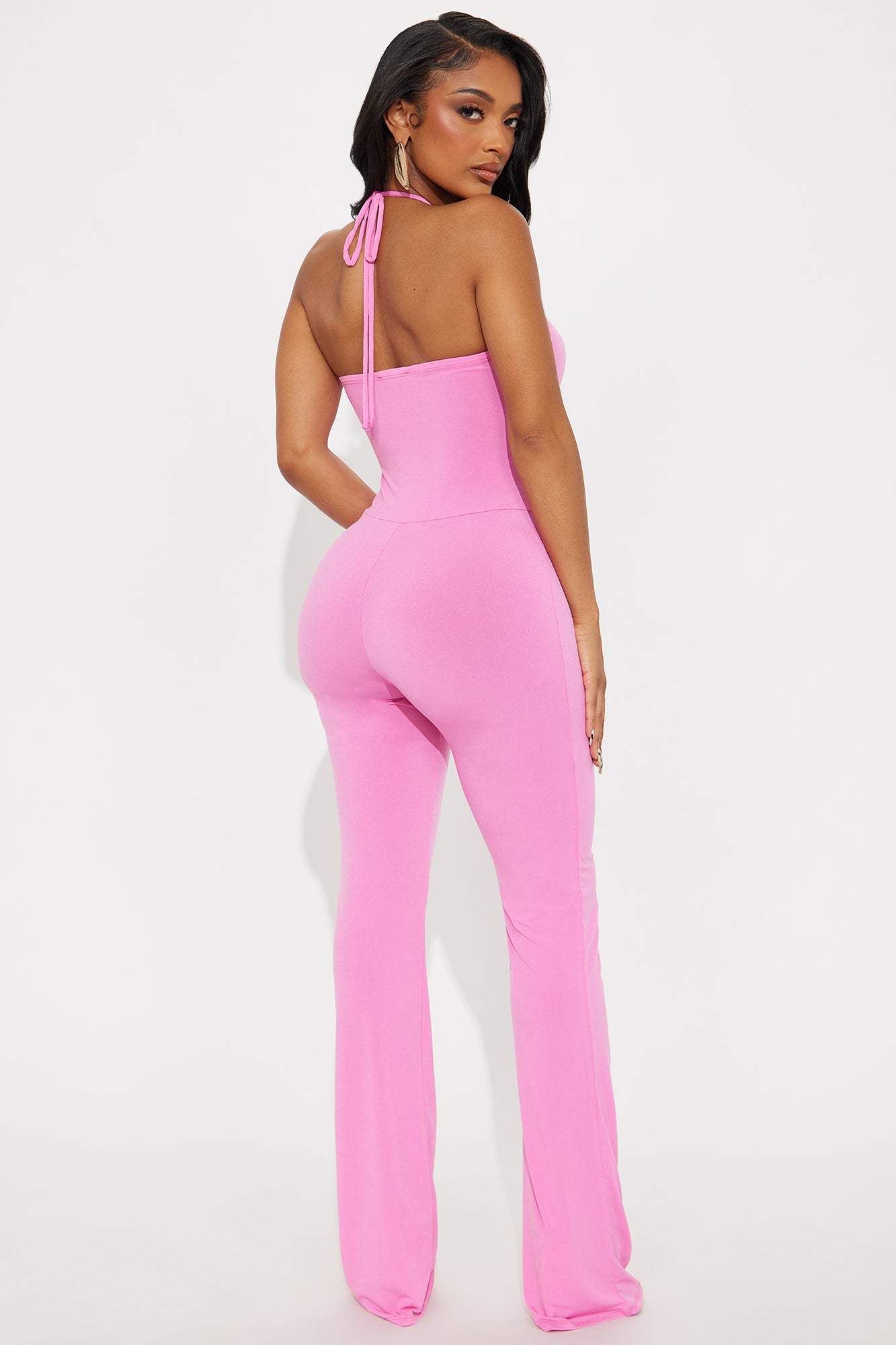 Feeling Myself Jumpsuit - Fuchsia - Image 3