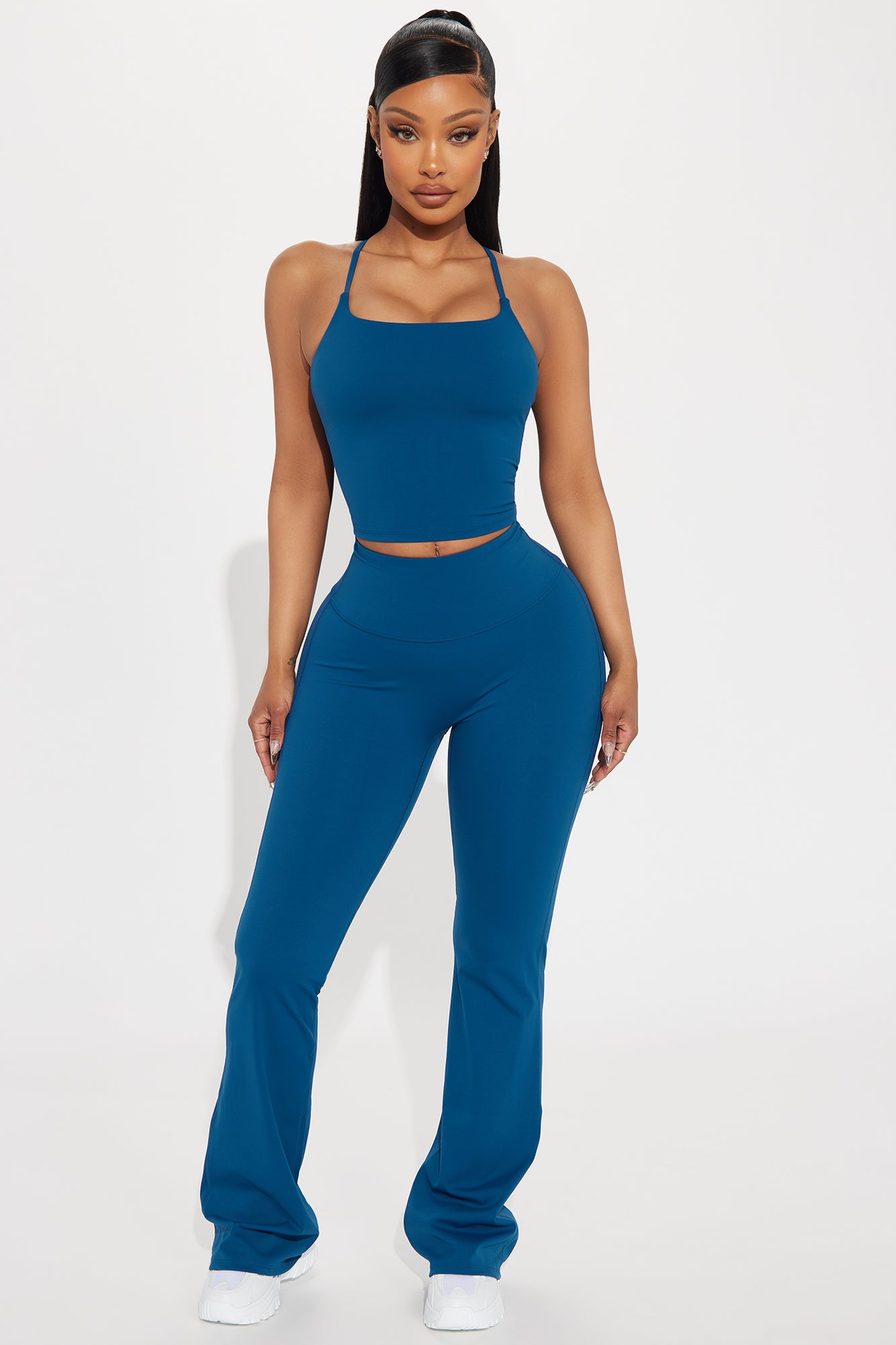 Sun Salutation Active Top - Navy - Image 3