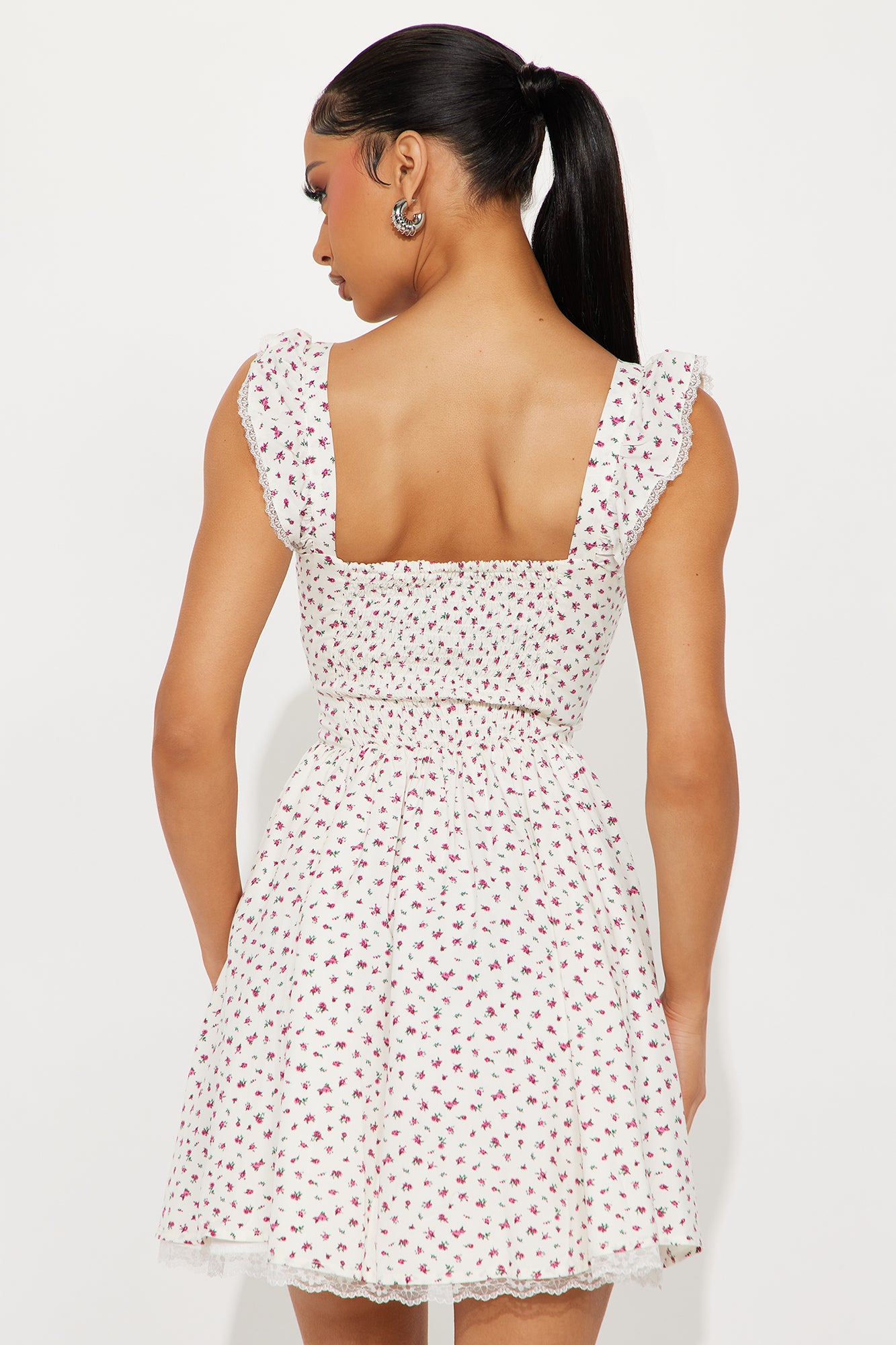 Carlotta Corset Mini Dress - Ivory/combo - Image 3
