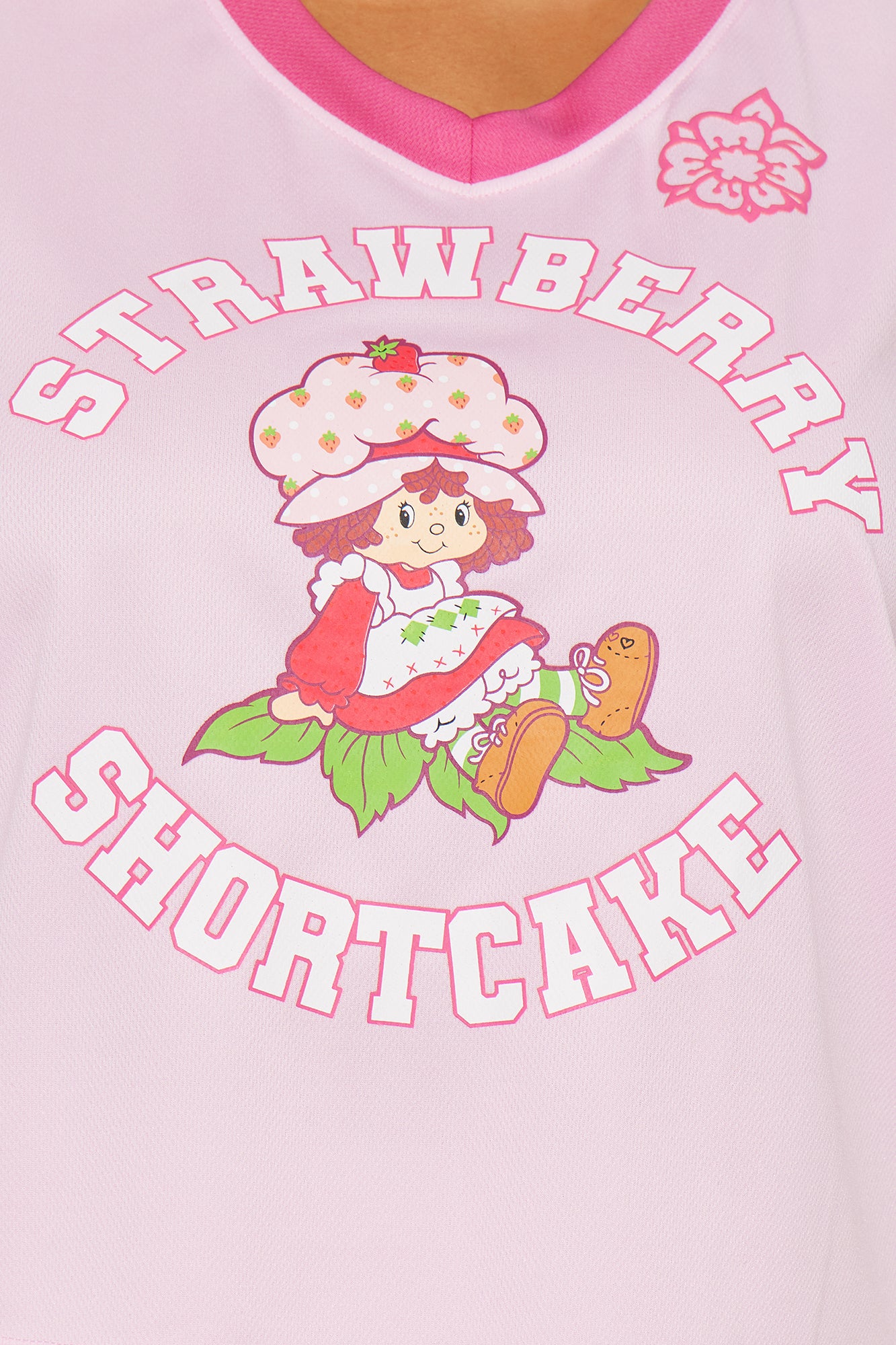 Strawberry Shortcake Striped Jersey Tee - Pink/combo - Image 6
