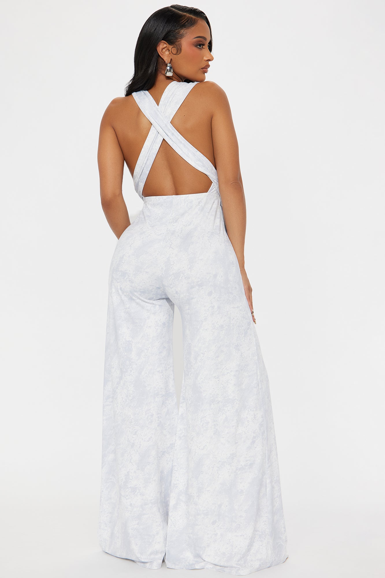 Chelsea Multi Way Jumpsuit - Silver - Image 3
