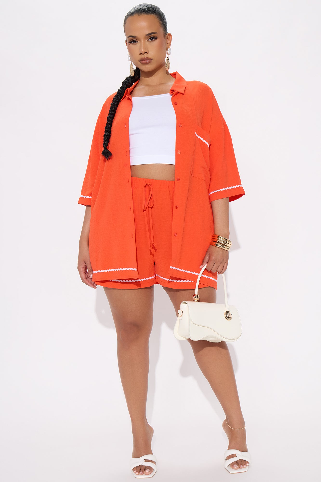 Eternal City Short Set - Orange - Image 5