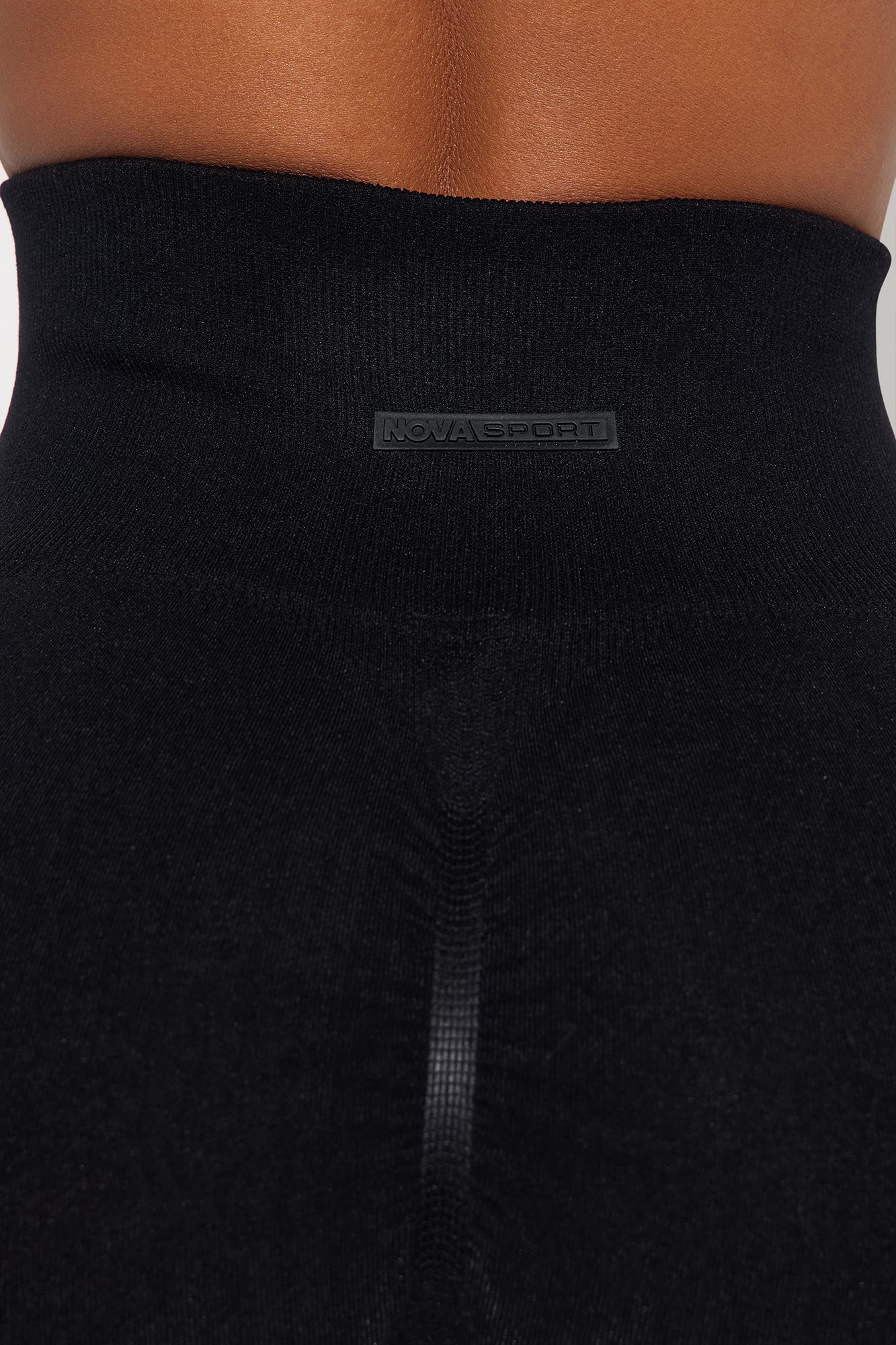 Beach Body Effortless Seamless Active Yoga Pant - Black - Image 4