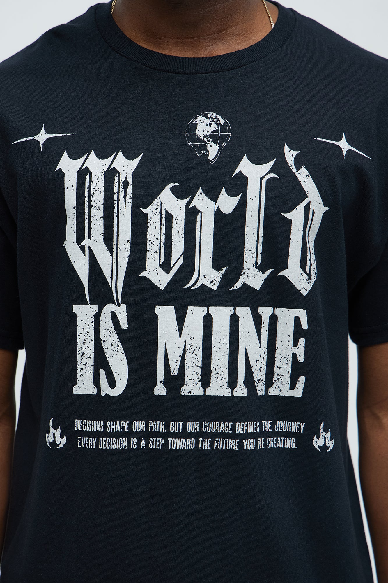 Global Takeover Short Sleeve Tee - Black - Image 3