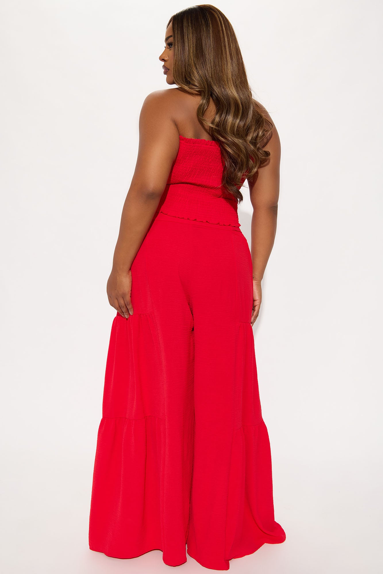 Live In Paradise Pant Set - Red - Image 6