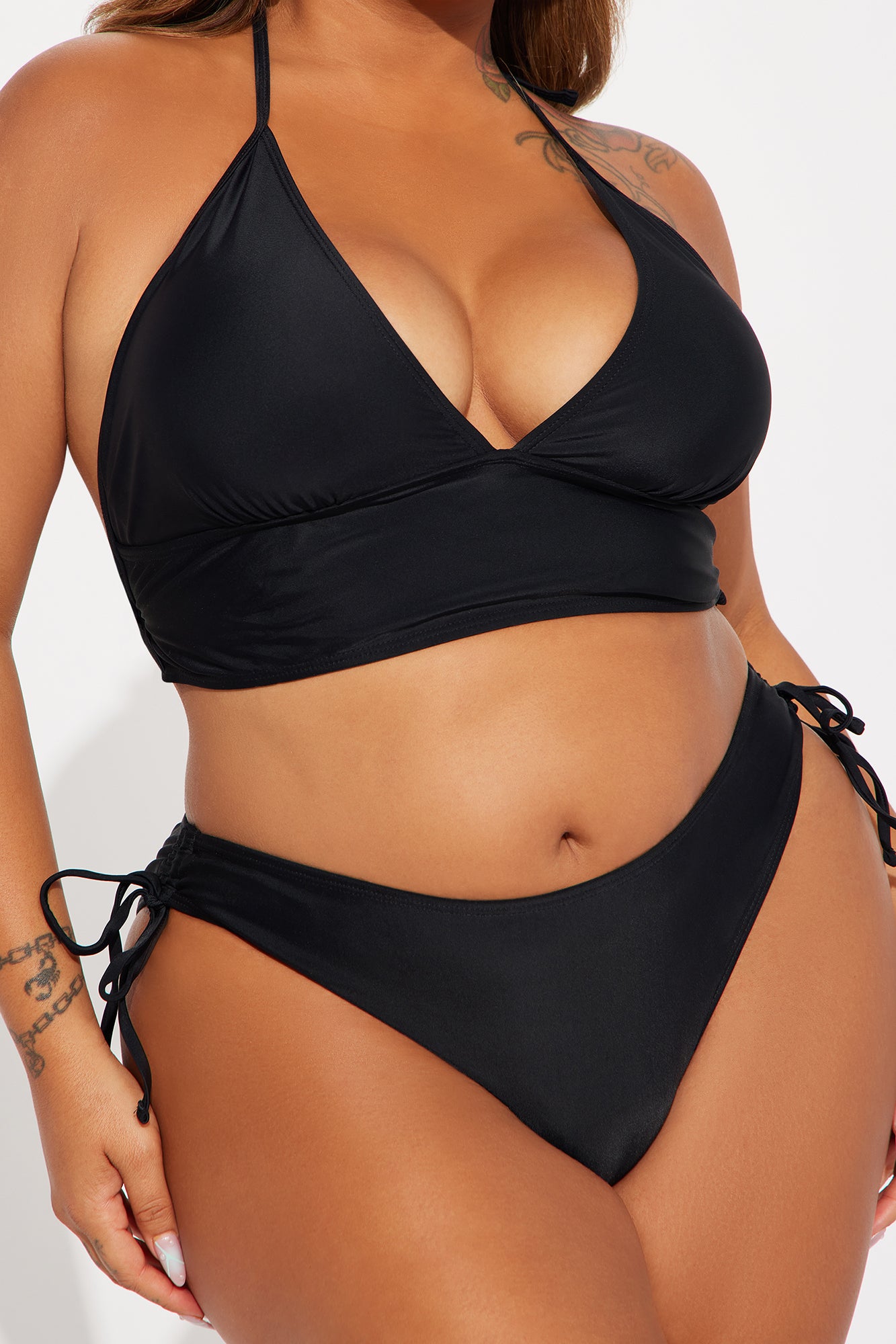 Sammy 2 Piece Tankini - Black - Image 5