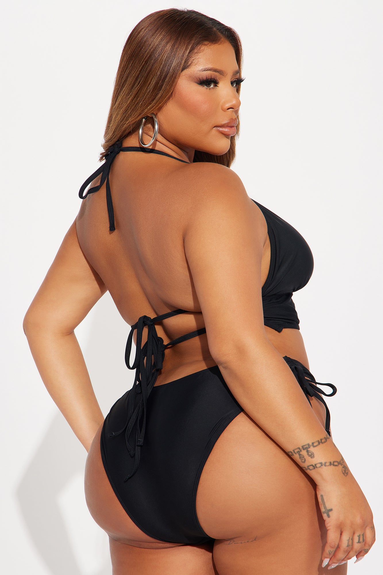 Sammy 2 Piece Tankini - Black - Image 6