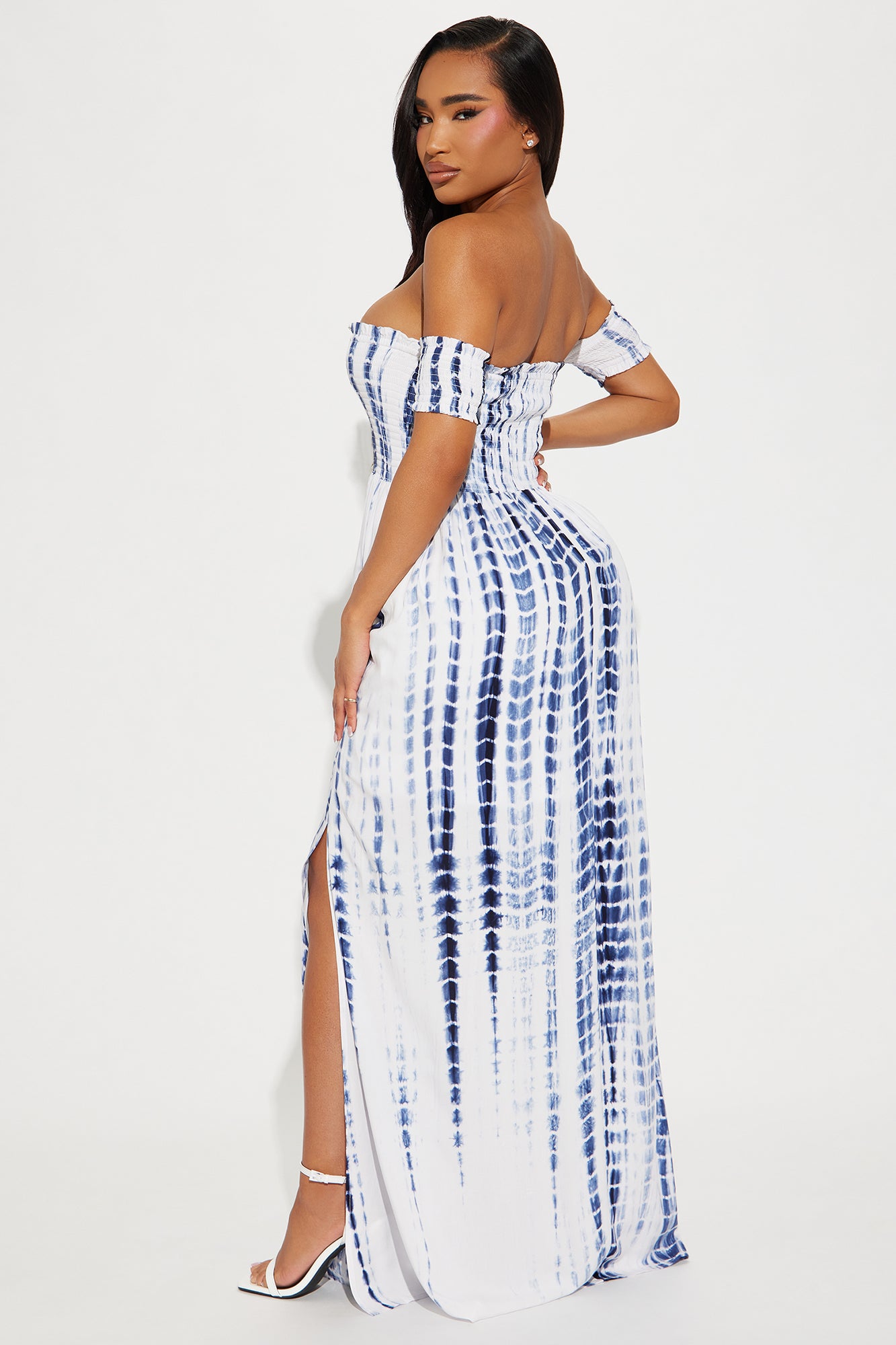 Weekend in Venice Maxi Dress - Navy/combo - Image 3