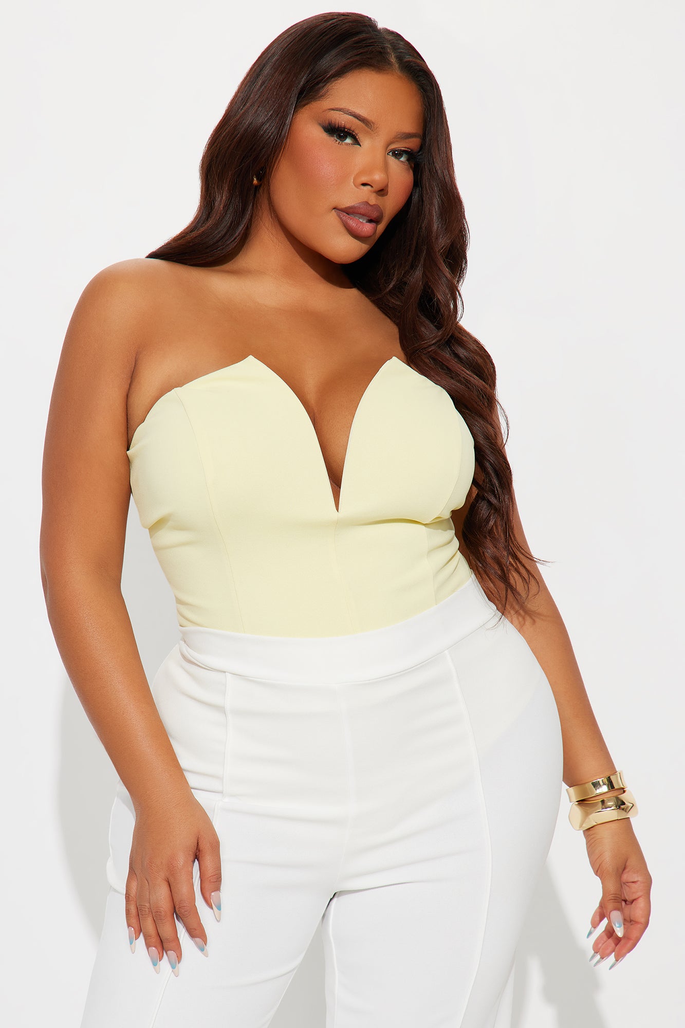 French Kiss Bodysuit - Butter Yellow - Image 7