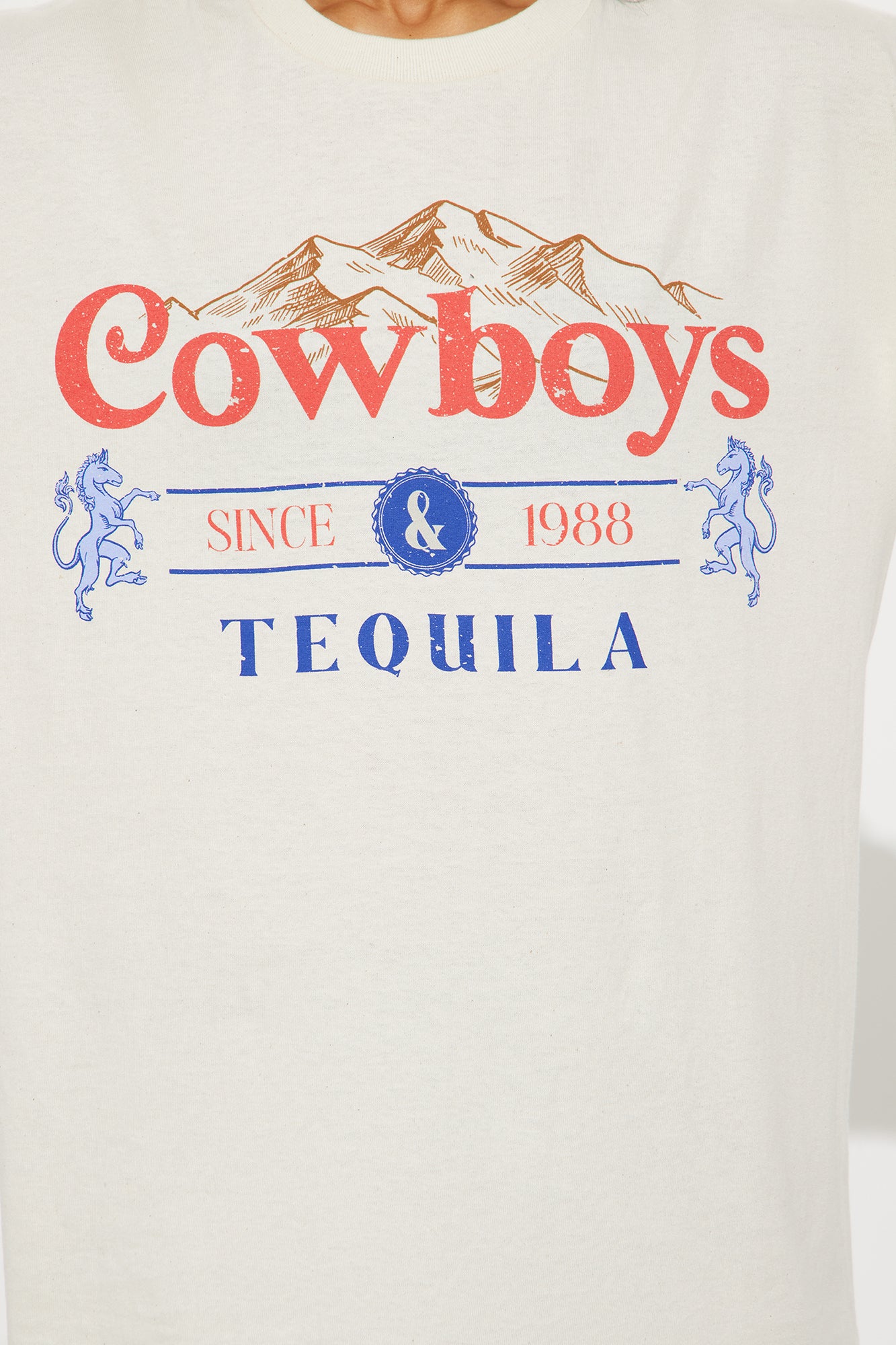 Cowboys Tequila Graphic Tee - Natural - Image 3