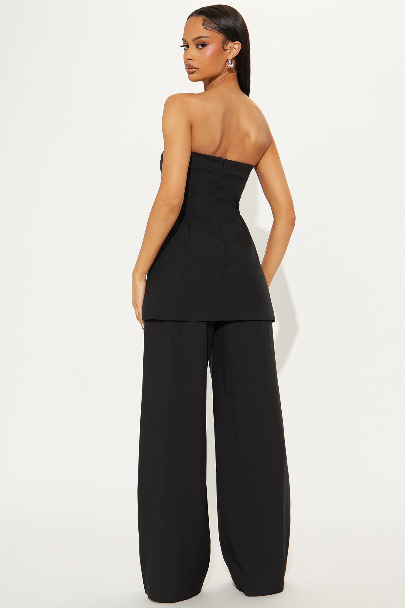 Breaking The Rules Jumpsuit - Black - Image 3