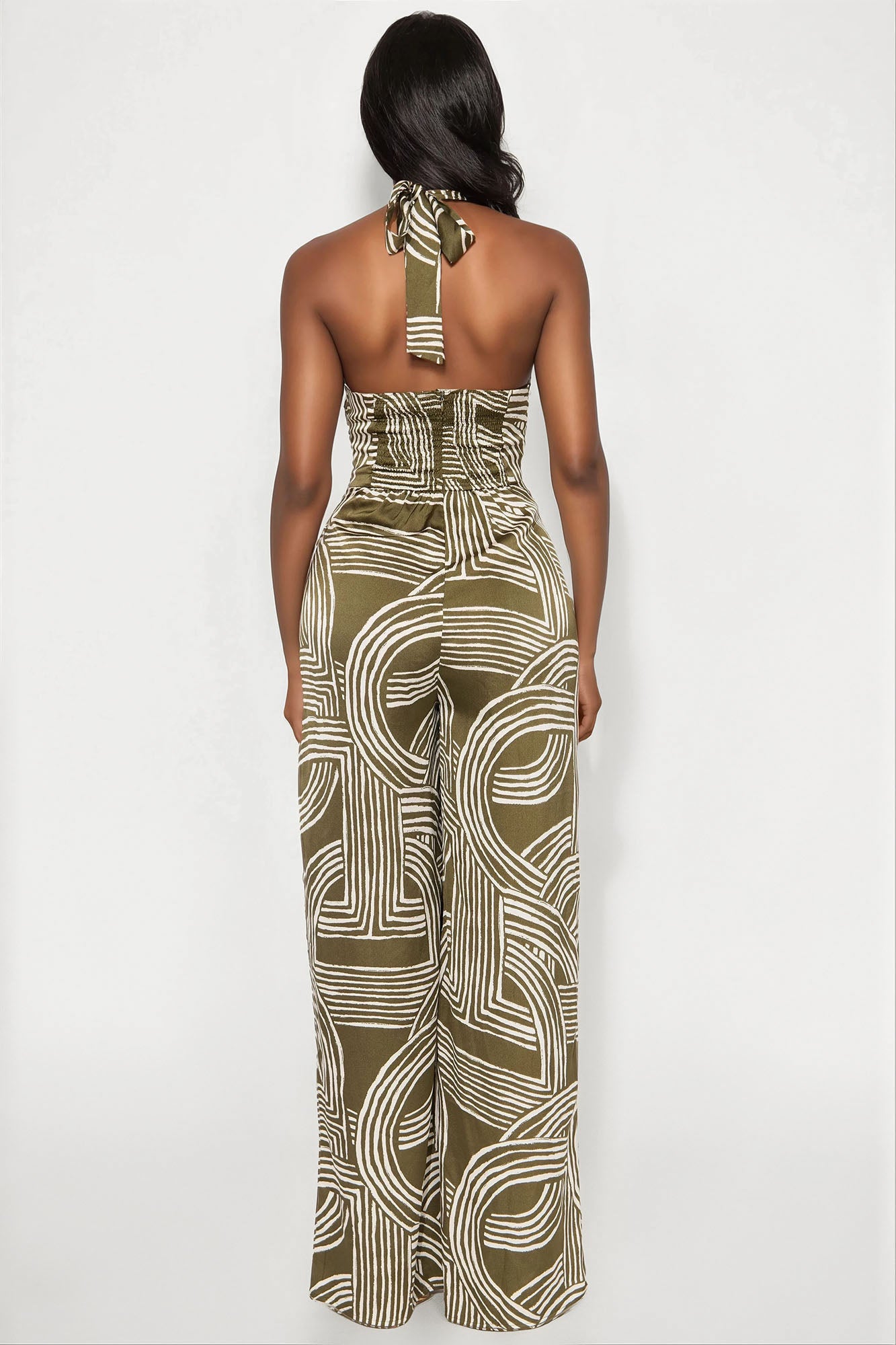 Pursuit Of Paradise Jumpsuit - Olive/combo - Image 3