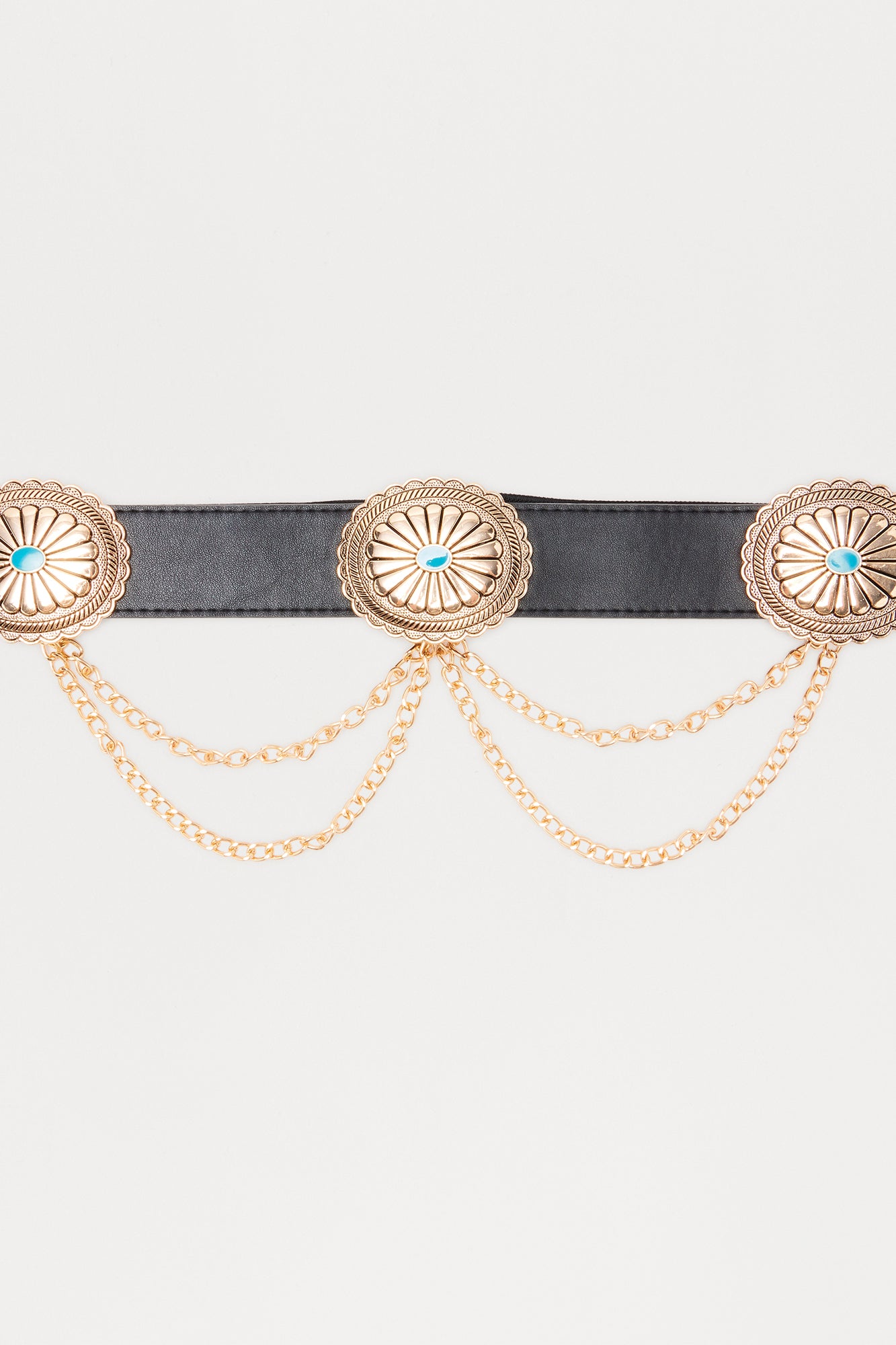 High Horse Stretch Belt - Black/Gold - Image 3