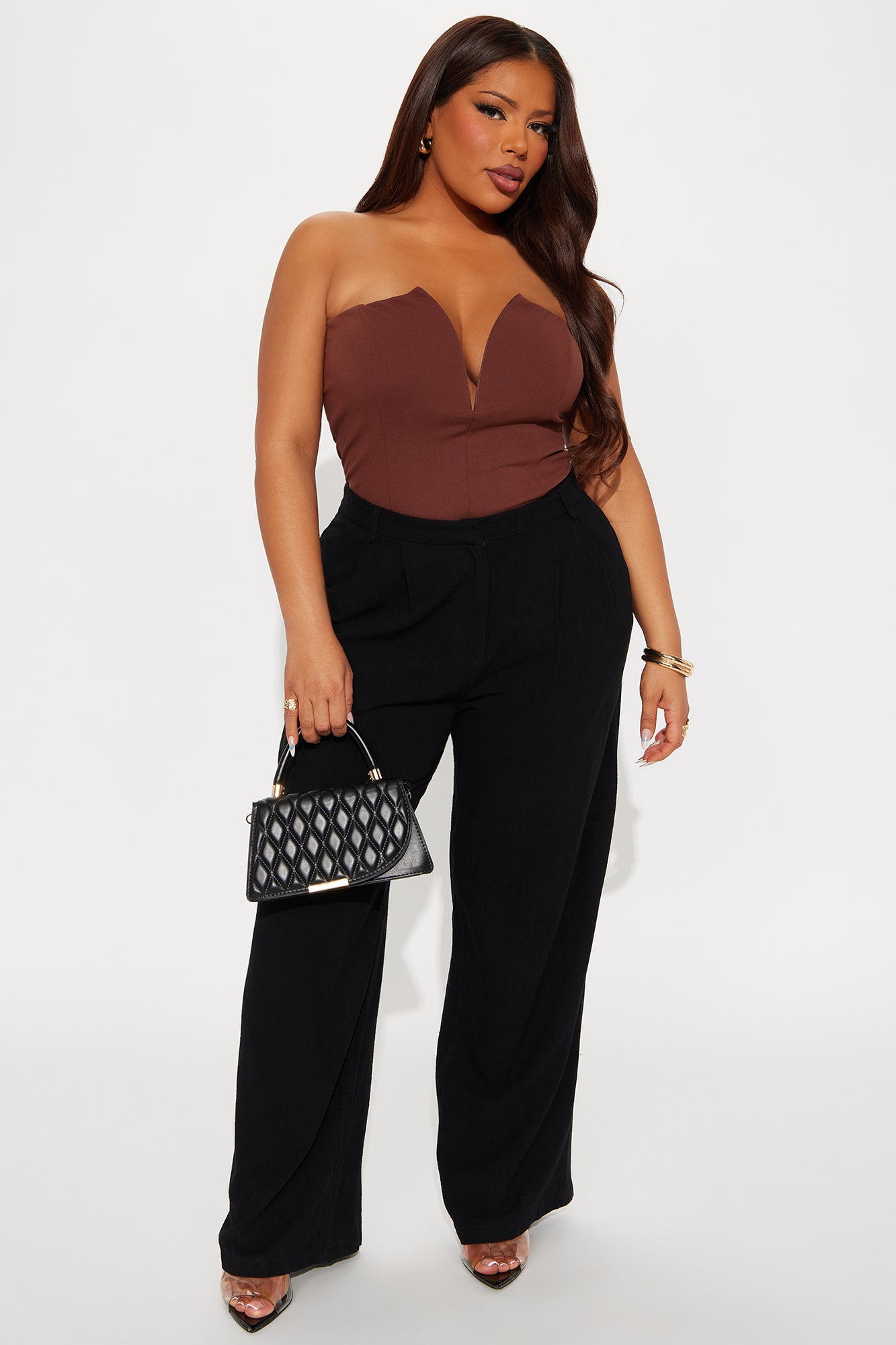 French Kiss Bodysuit - Chocolate - Image 6