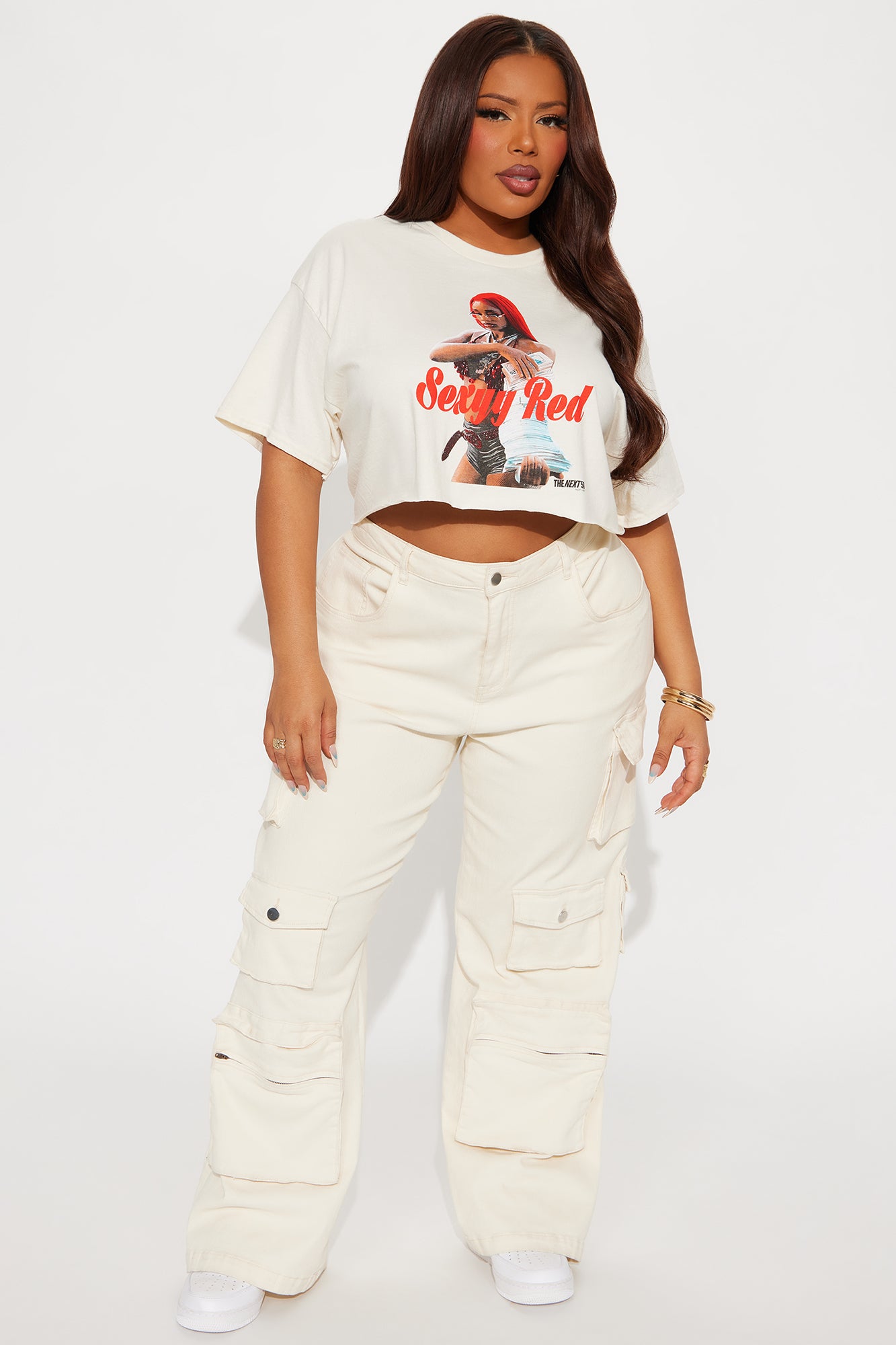 Sexyy Red Get It Tee - Cream - Image 6