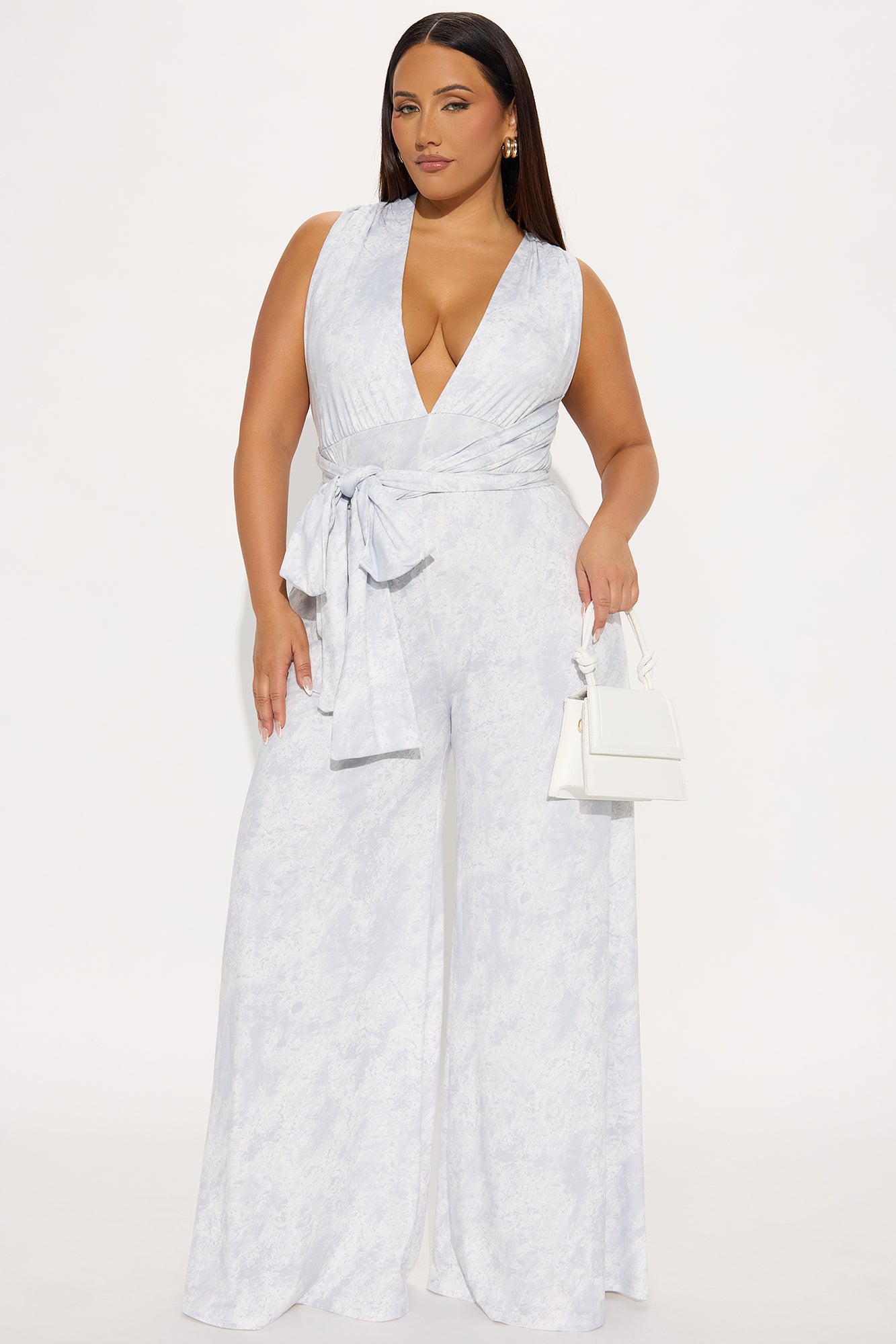 Chelsea Multi Way Jumpsuit - Silver - Image 4