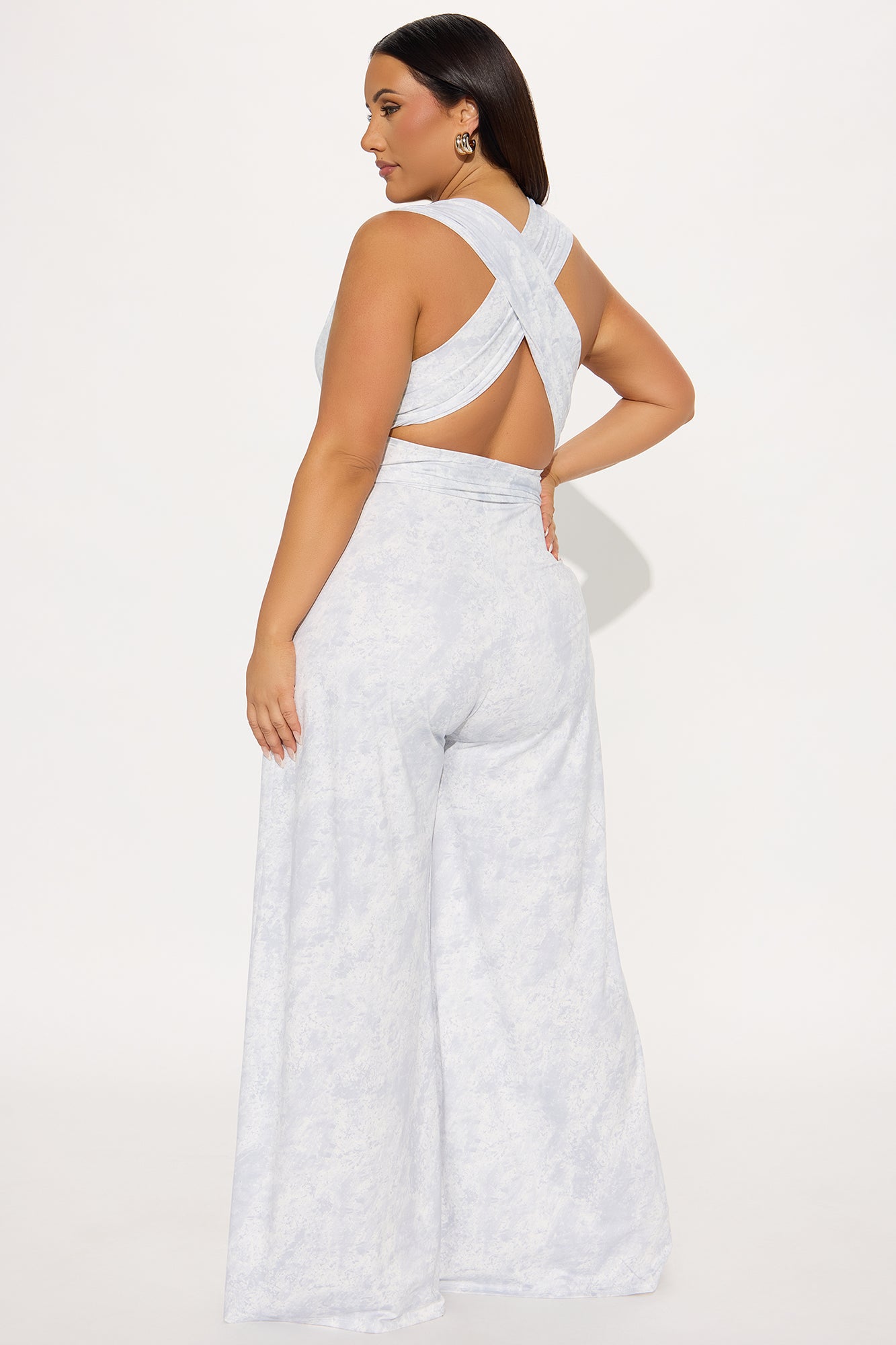 Chelsea Multi Way Jumpsuit - Silver - Image 6