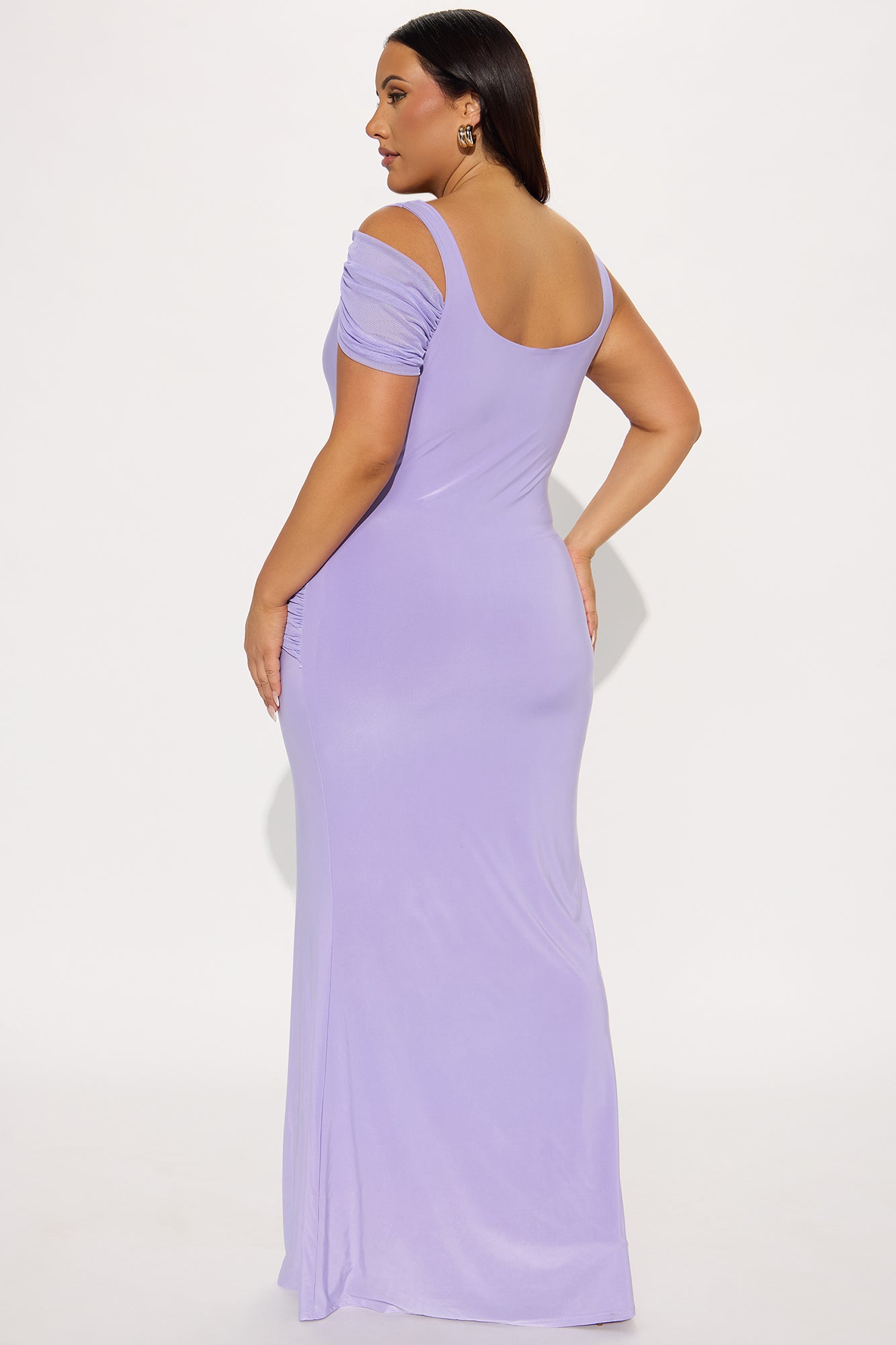 Caught Your Attention Maxi Dress - Lilac - Image 6